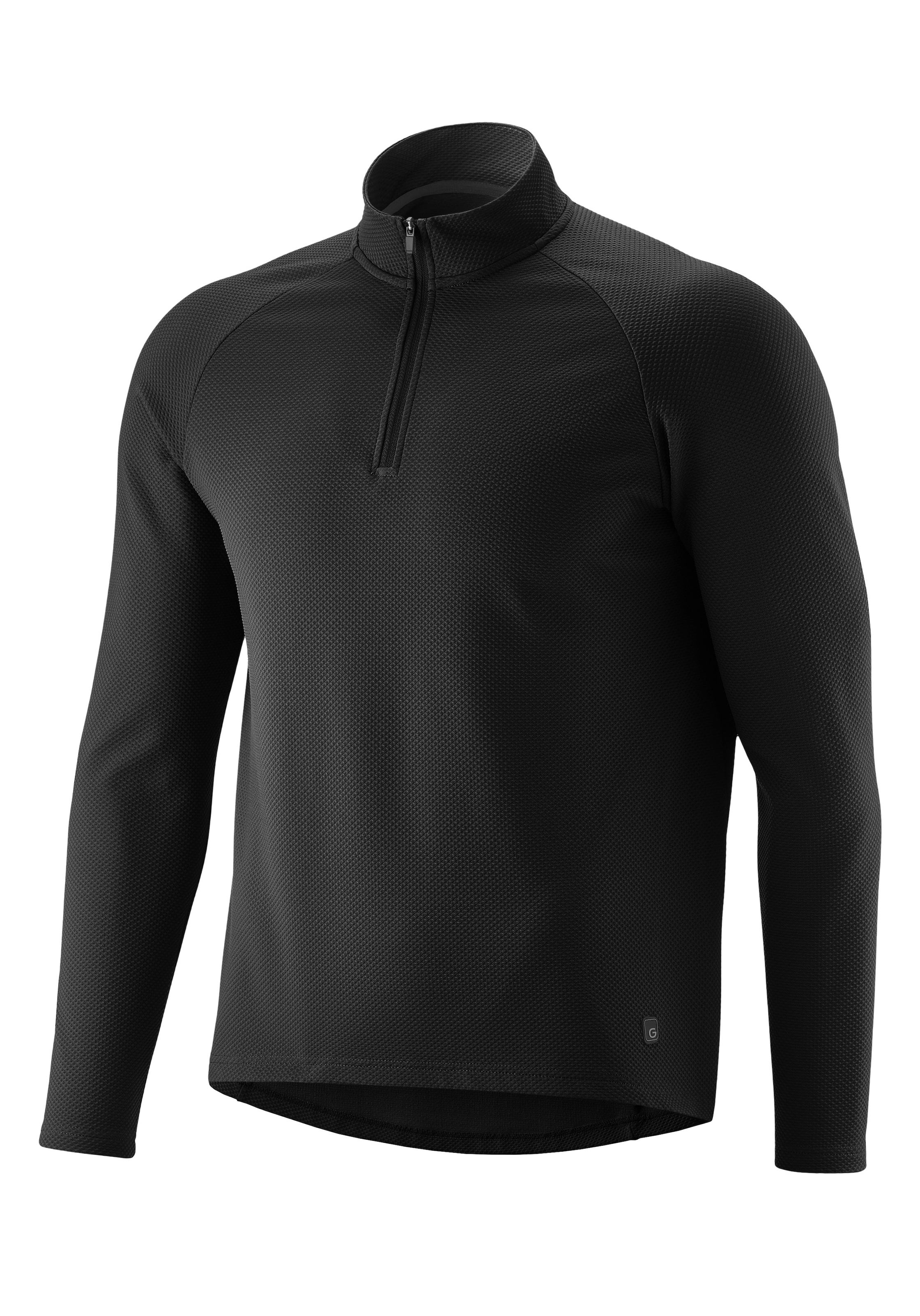 Gonso Radtrikot »Essential Jersey Longsleeve Therm M«, Herren Radtrikot half-zip, langarm Trikot, Semi Fit