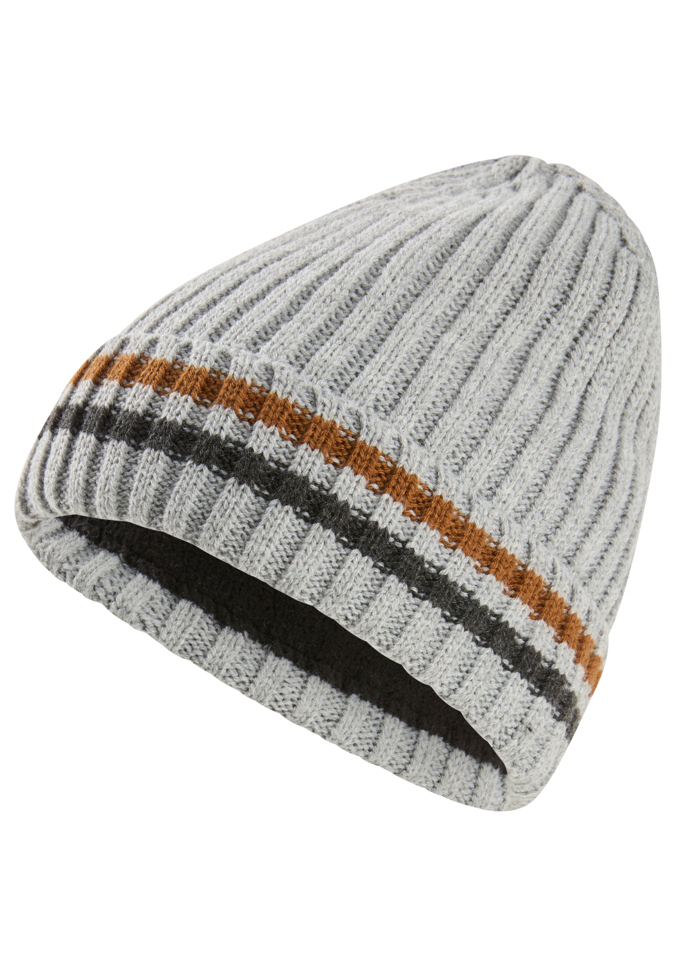 Man's World Strickmütze mit wärmenden Fleecefutter - NEW