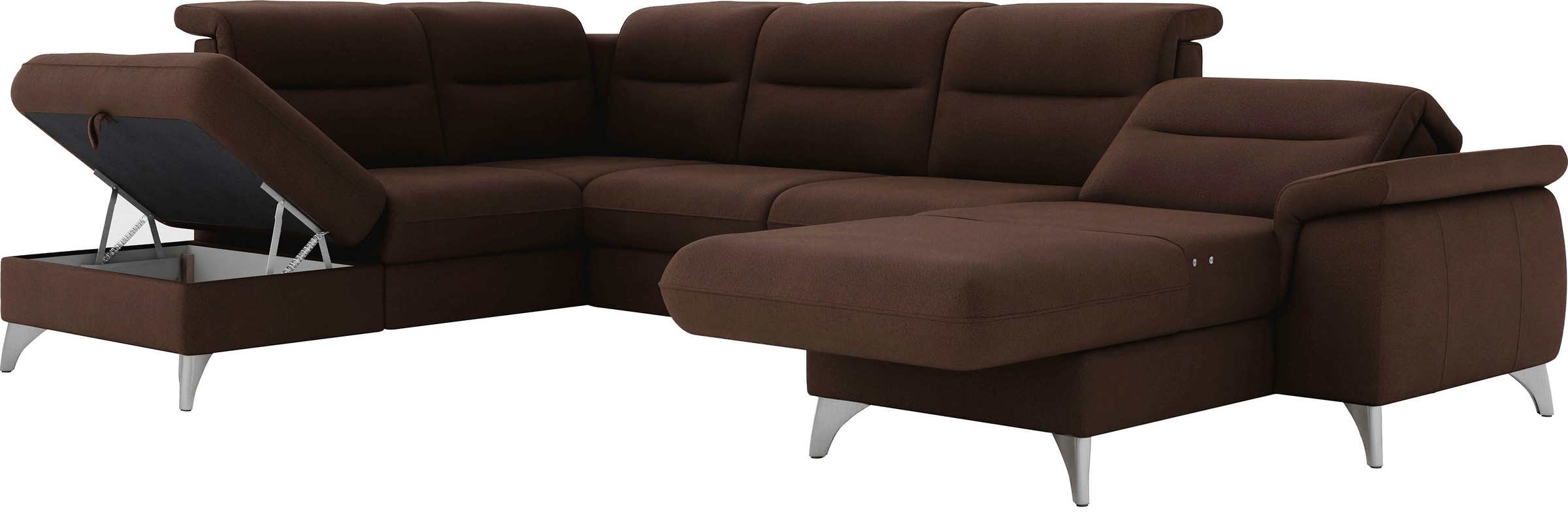 sit&more Wohnlandschaft »Astoria U-Form«, wahlweise mit motorischer Relaxfunktion