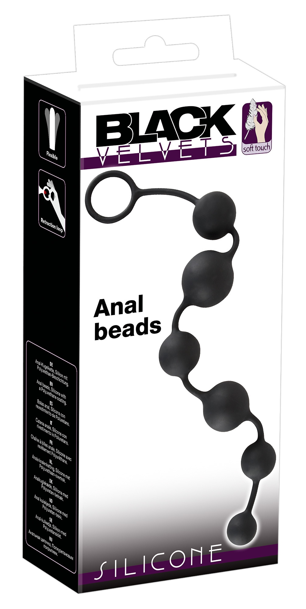 BLACK VELVETS Anal-Stimulator »Kugelstrang Anal beads«