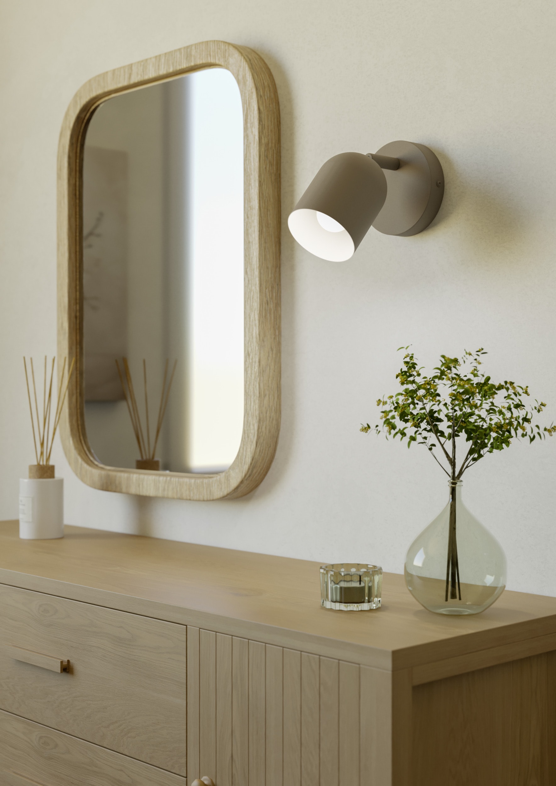 EGLO Deckenspot »TILSTON Spotlampe - Stahl - E14 - 1X40W - IP20« E14 1 Stk. Wandleuchte, Wandspot, schwenkbar, Strahler, L12 x H15,5 x AL12 cm