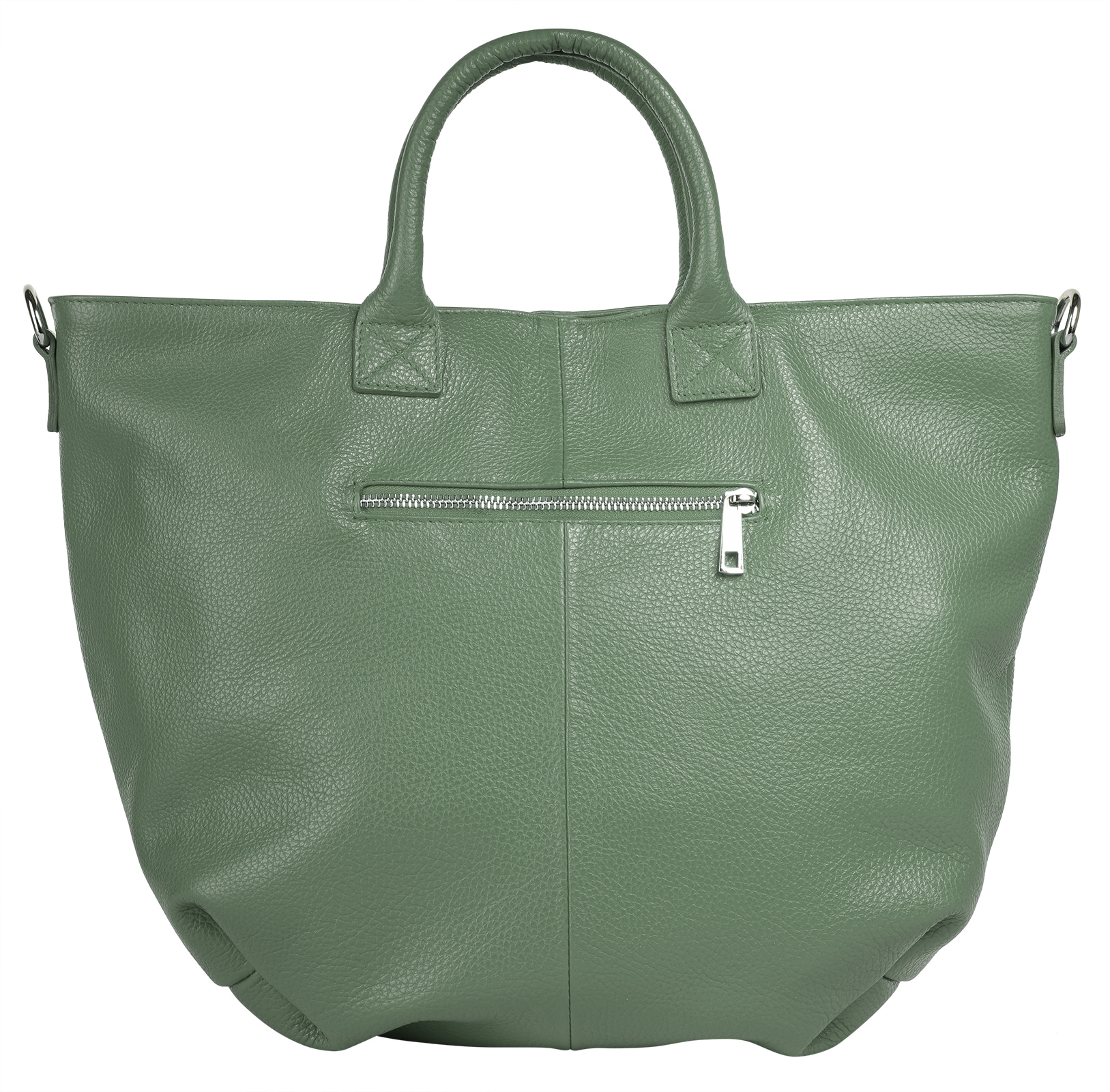 Samantha Look Henkeltasche, echt Leder, Made in Italy
