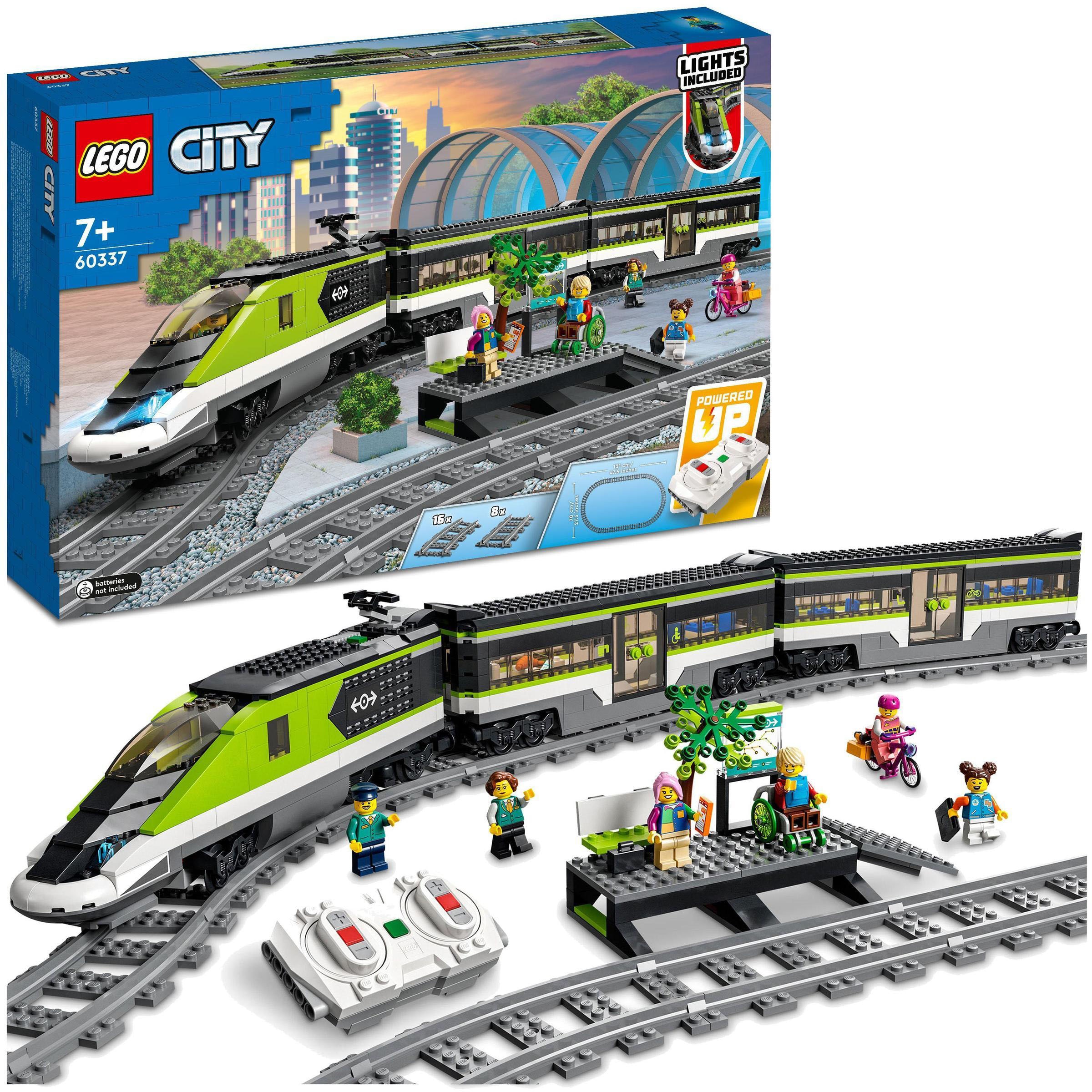 Konstruktionsspielsteine »Personen-Schnellzug (60337), LEGO® City«, (764 St.)