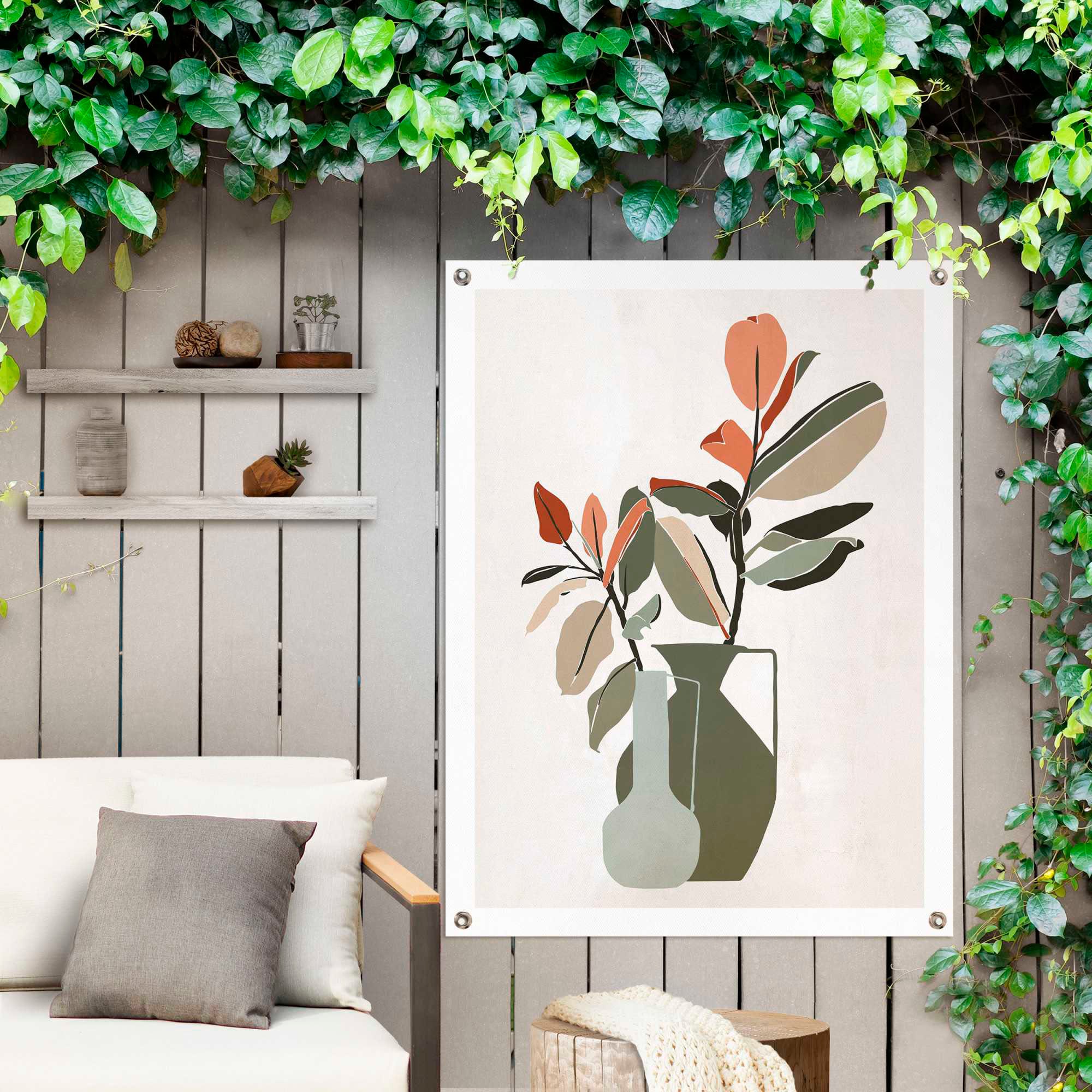 Reinders! Poster »Vase mit Blumen«