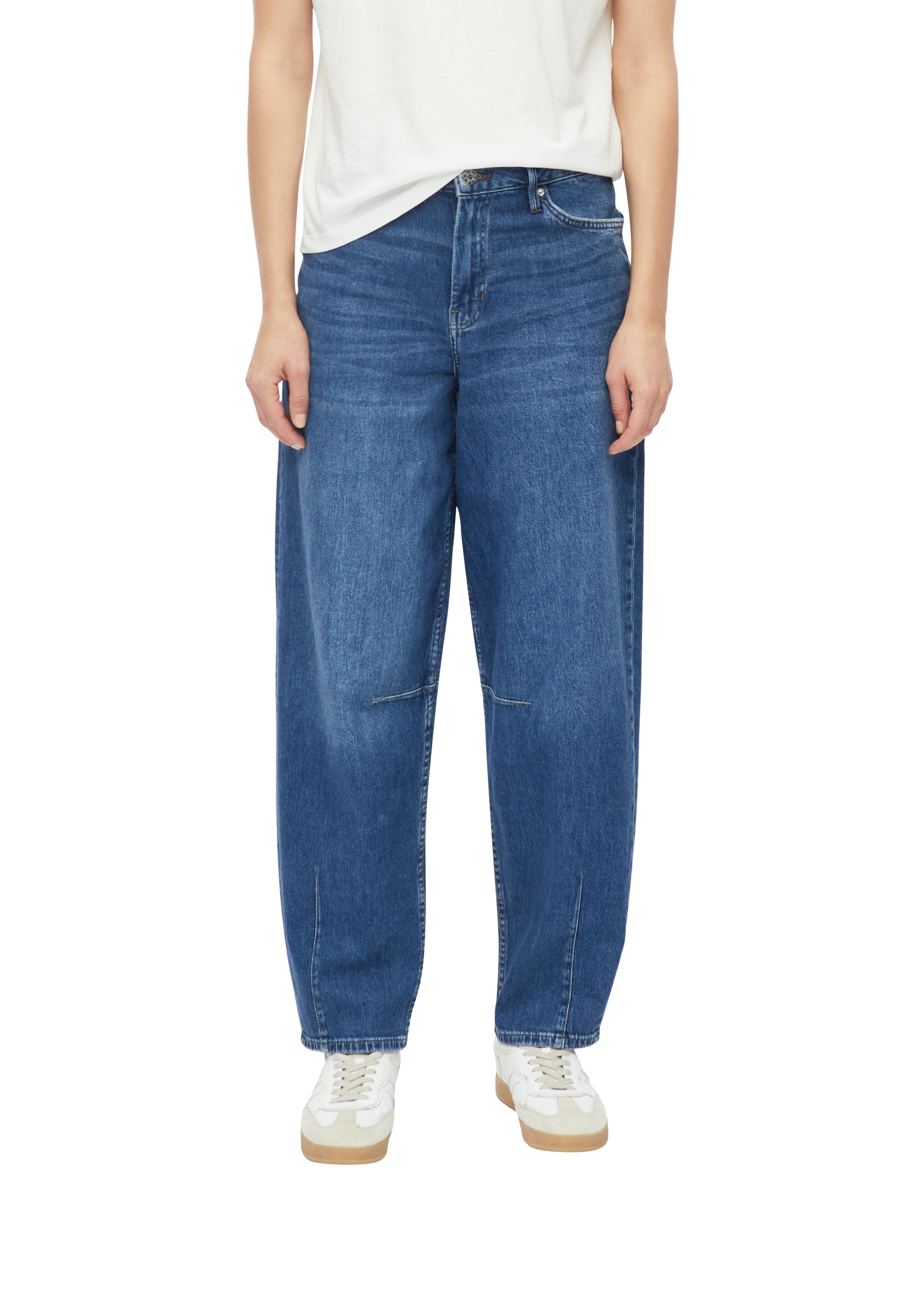 s.Oliver 5-Pocket-Jeans im Barrel Fit und mit Stretch