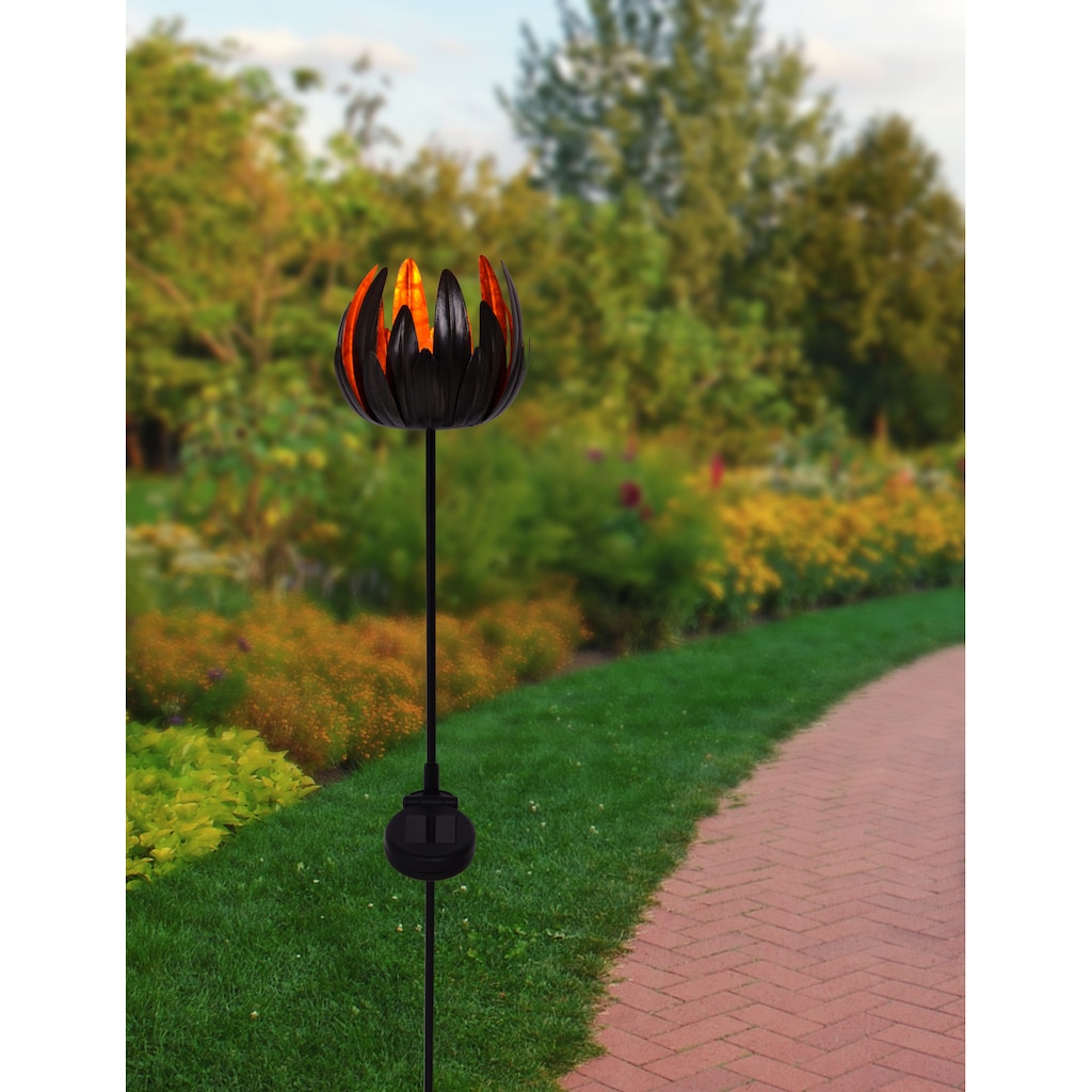 näve LED Gartenleuchte »Blume«