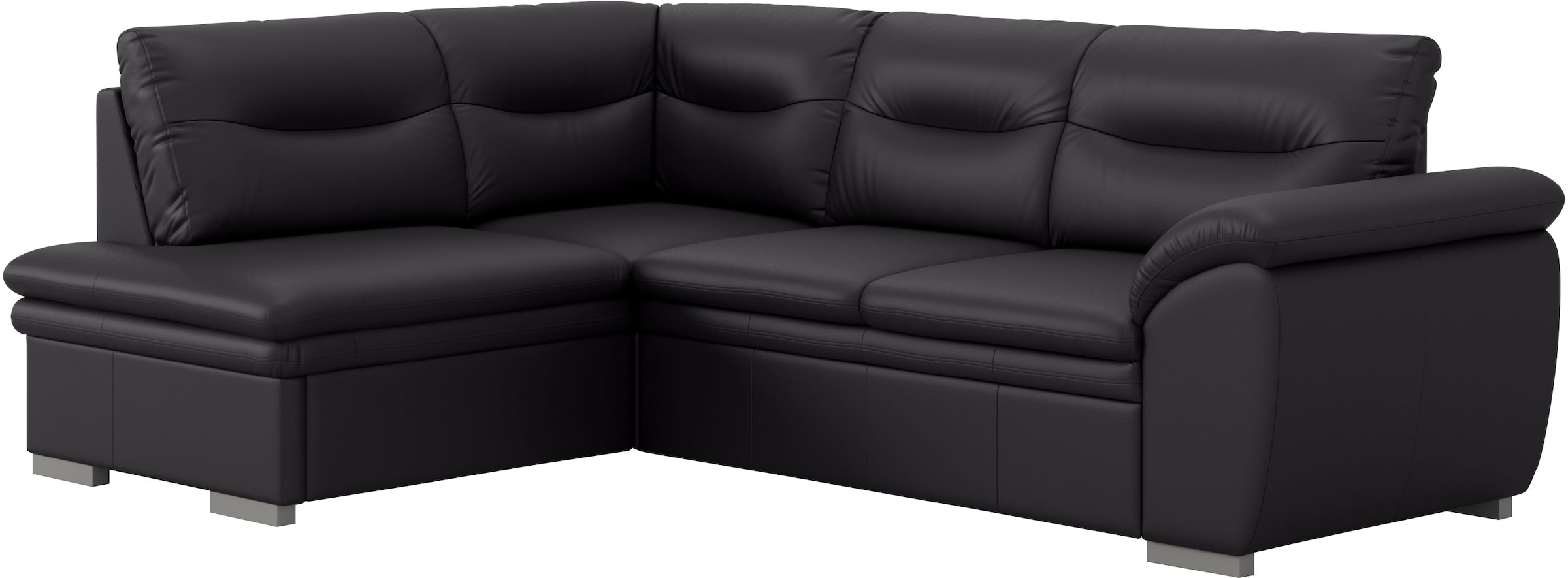 COTTA Ecksofa »Leandra L-Form« wahlweise mit Schlaffunktion & Bettkasten