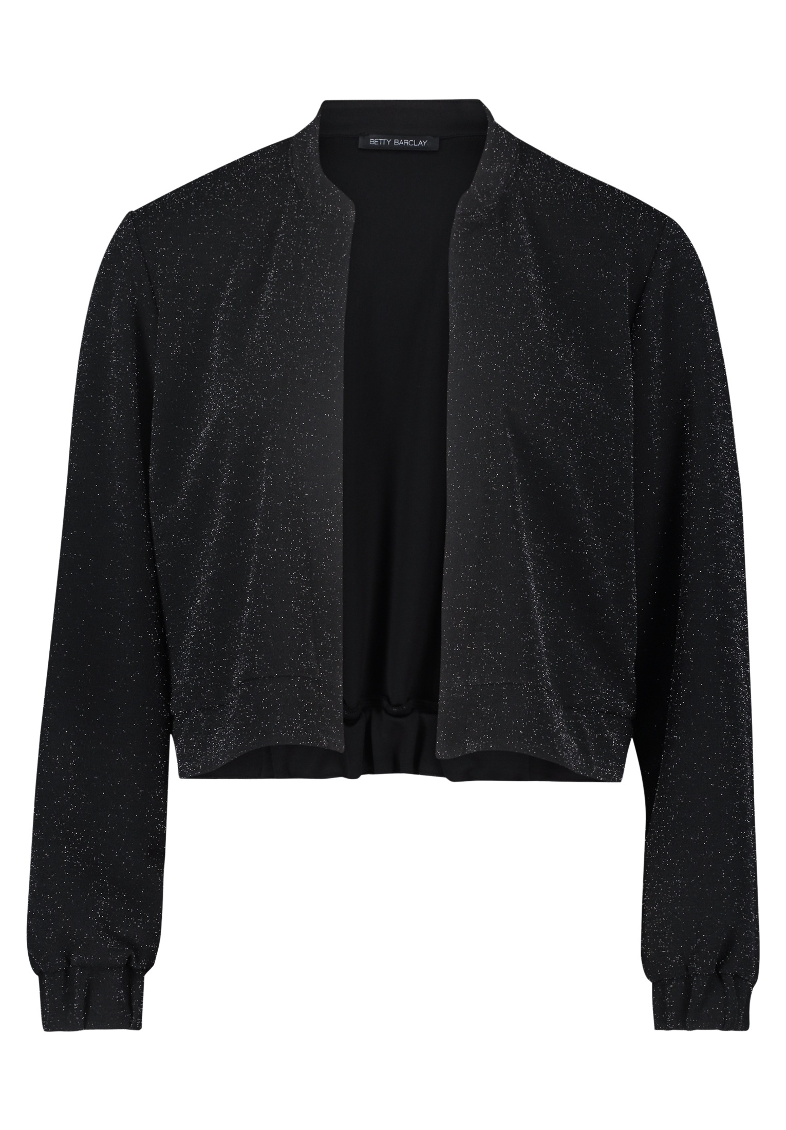 Betty Barclay Langarmshirt »Casual-Jacke im Glitzer-Look«