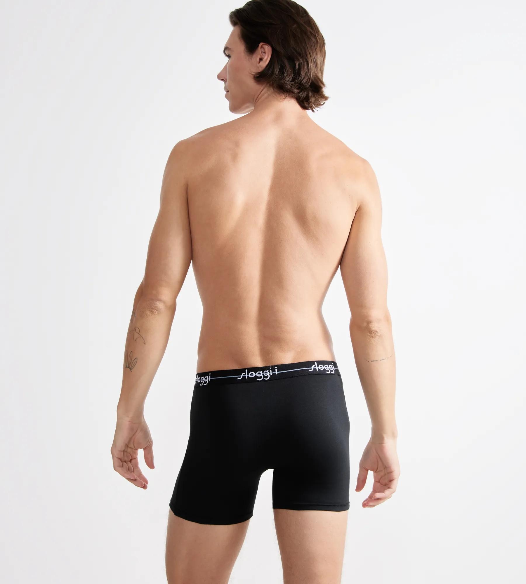 sloggi Boxershorts »men Start« 2er Pack,  ohne Eingriff, extra weiches Taillenband, Single-Jersey Qualität