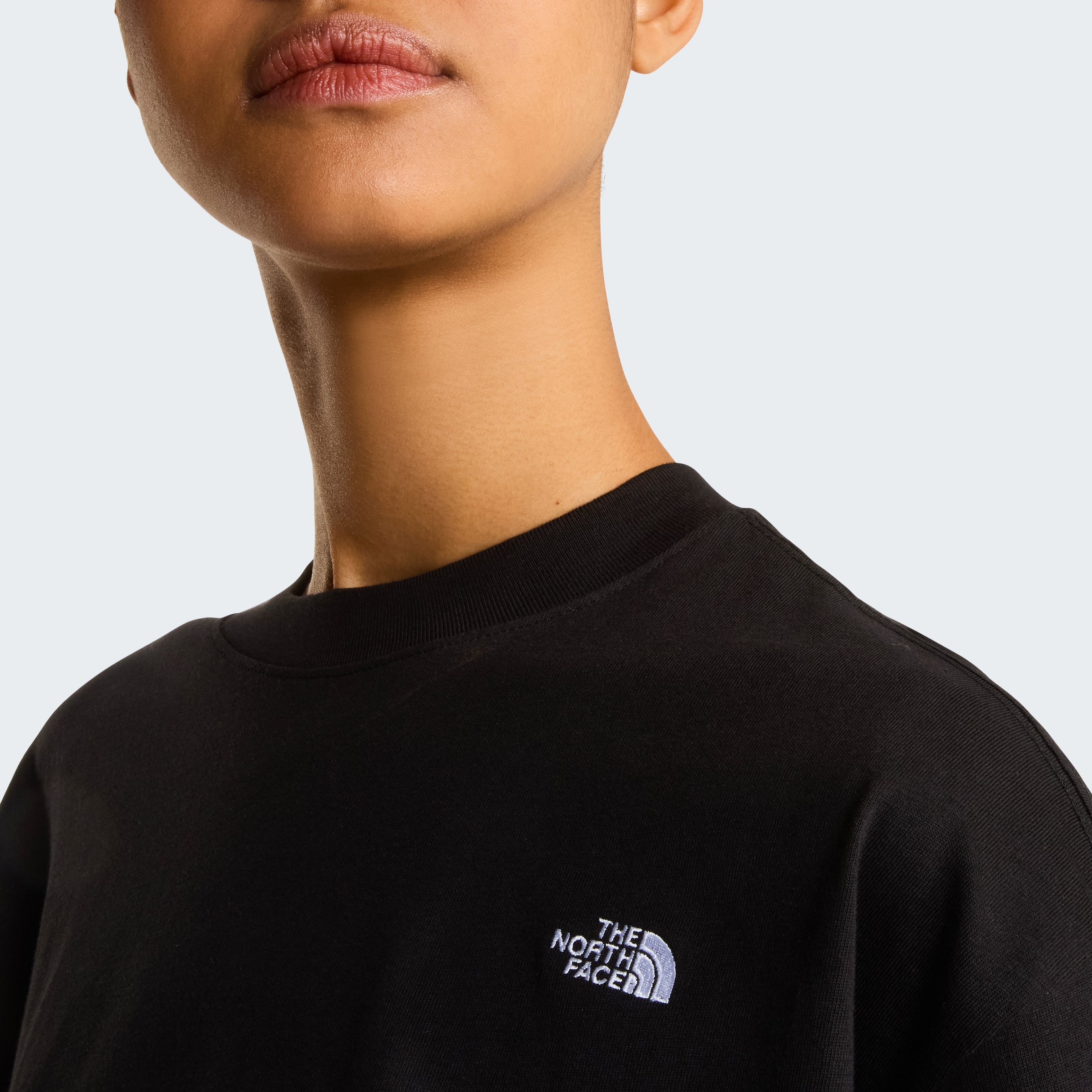 The North Face T-Shirt »W TNF ESSENTIAL SIMPLE DOME OS SS TEE« Oversized Passform, kurze Ärmel, für aktive Aktivitäten