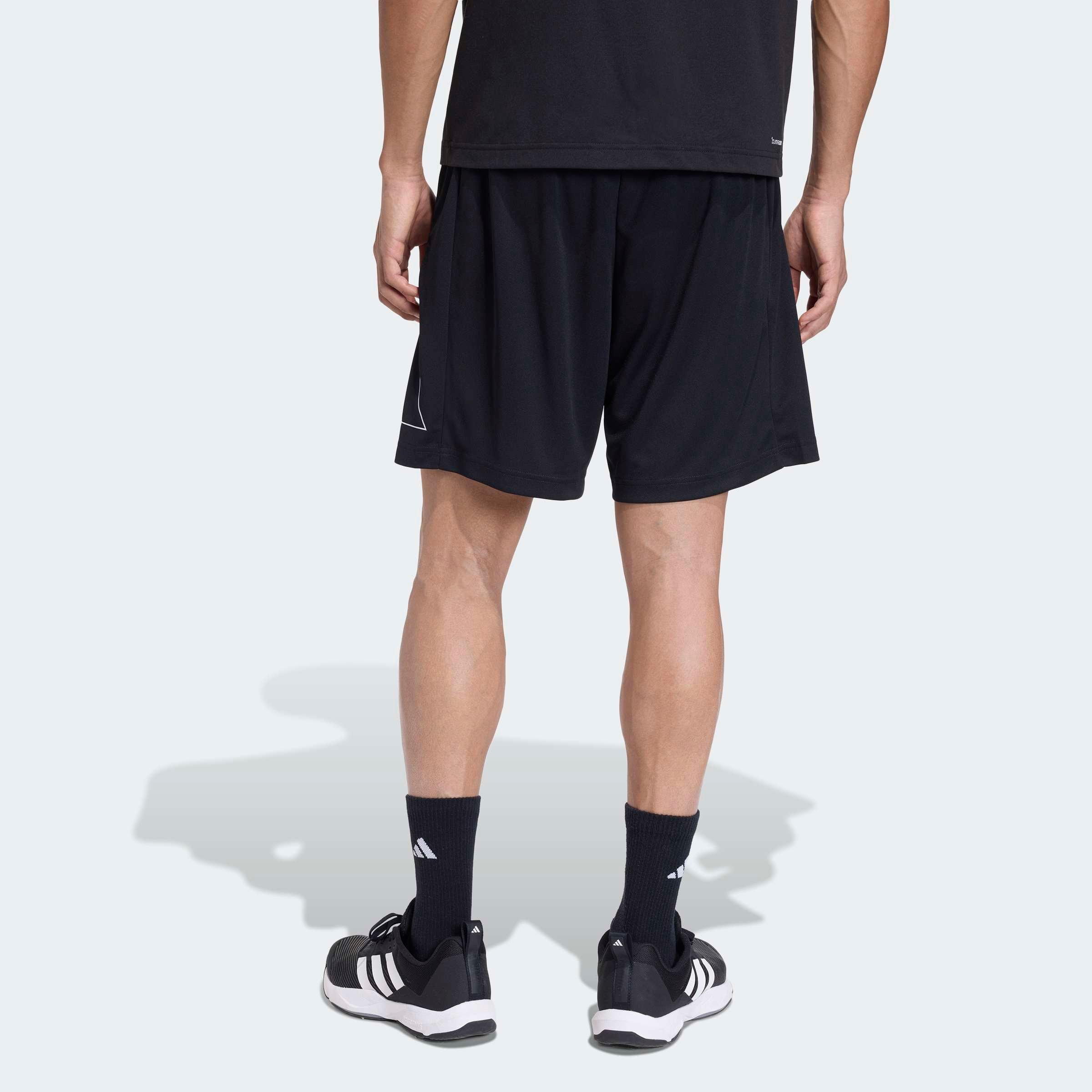 adidas Performance Shorts »WORKOUT ESSENTIALS BASE PIQUE BIG LOGO«  im Bermudas-Stil, sportlicher Stil, für Erwachsene