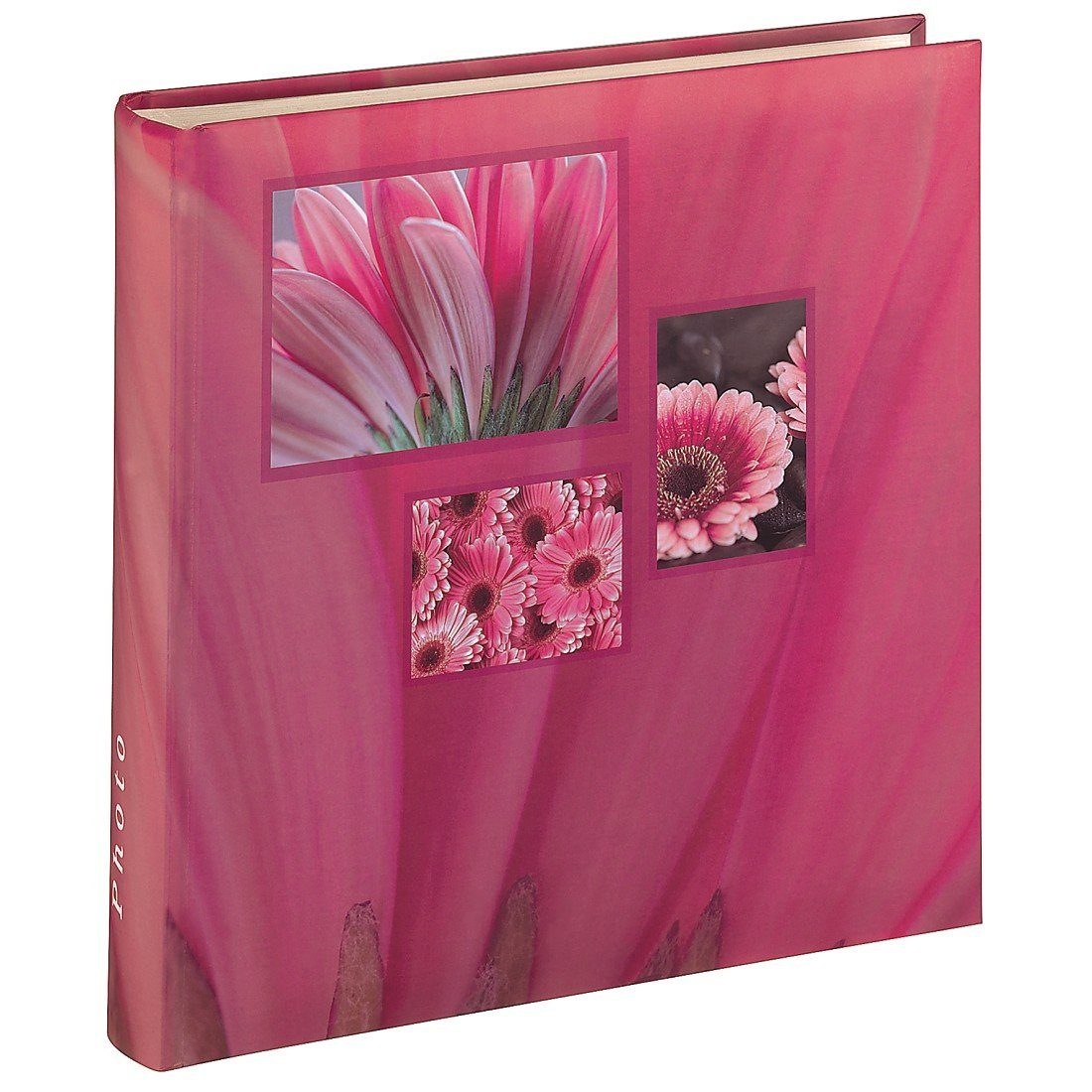 Jumbo Foto Album, Photobuch, 30x30, 100 weiße Seiten Pink »Singo,...