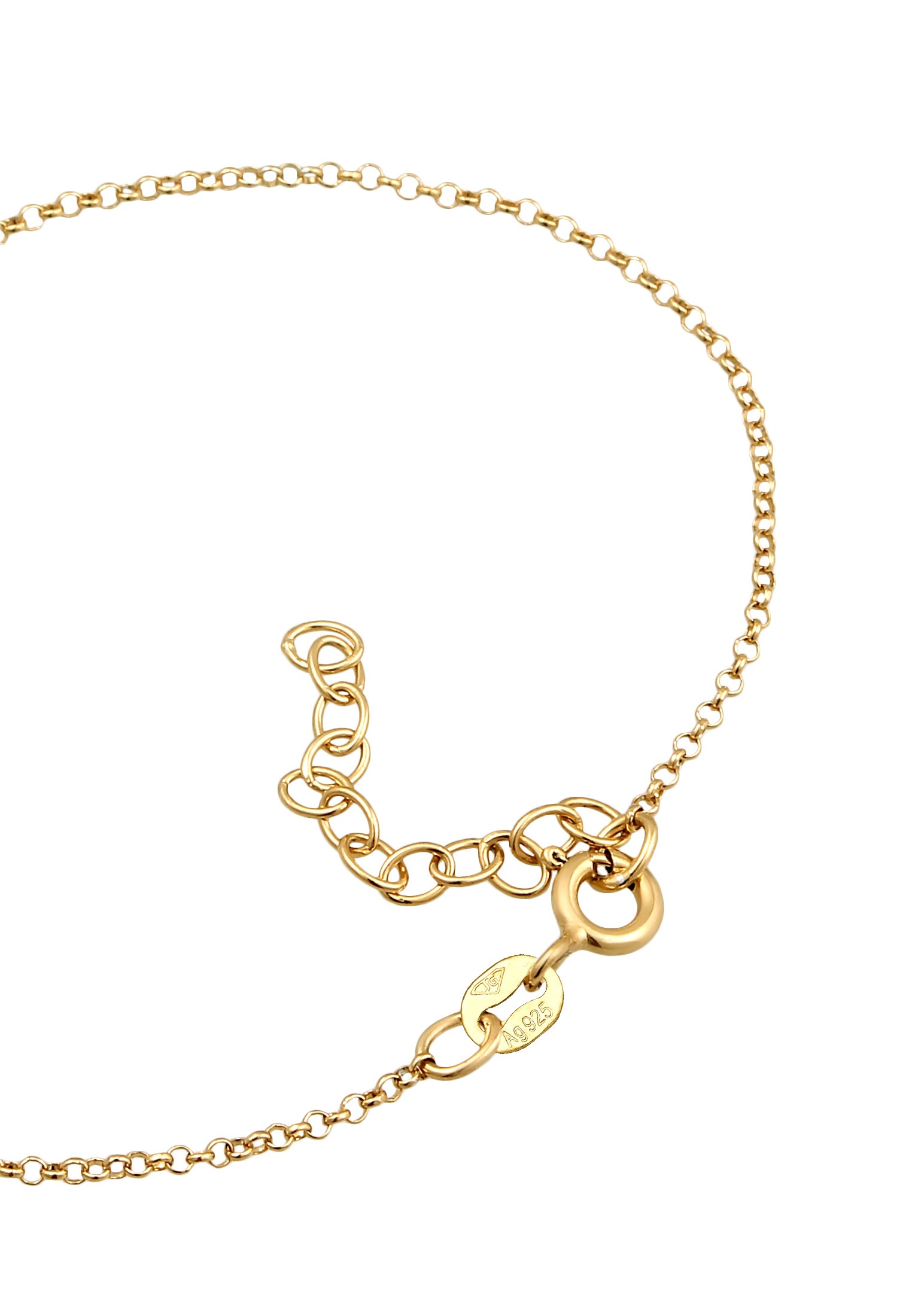 Elli Schmuckset »Armband Hand Chain Handkette Armband 925 Silber«
