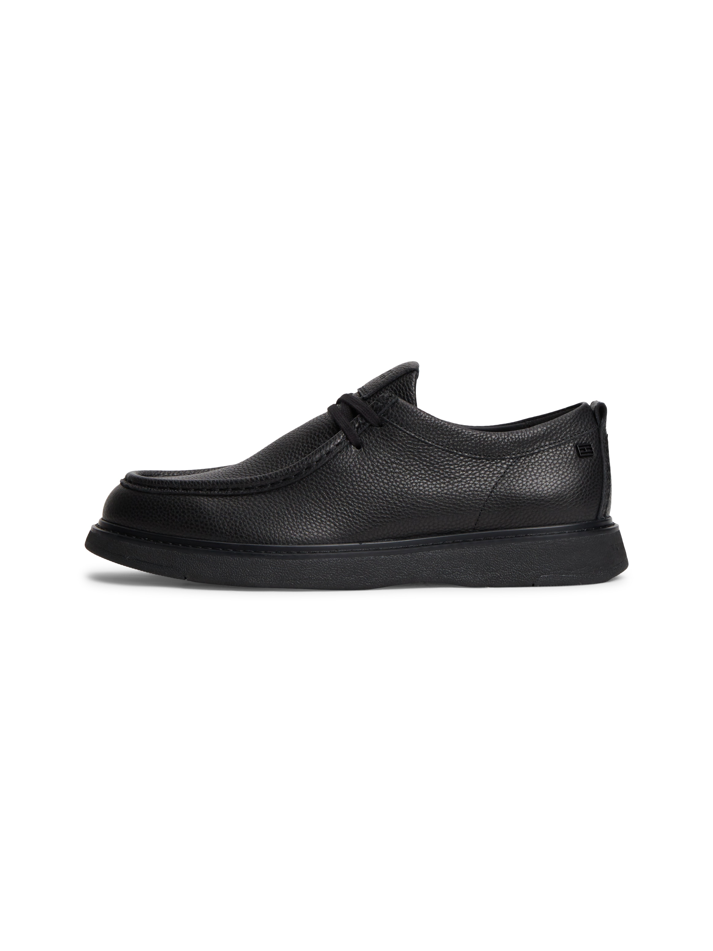 Tommy Hilfiger Schnürschuh »COMFORT LEATHER MOC TOE SHOE«  Halbschuh mit angesagter Mokassin-Naht