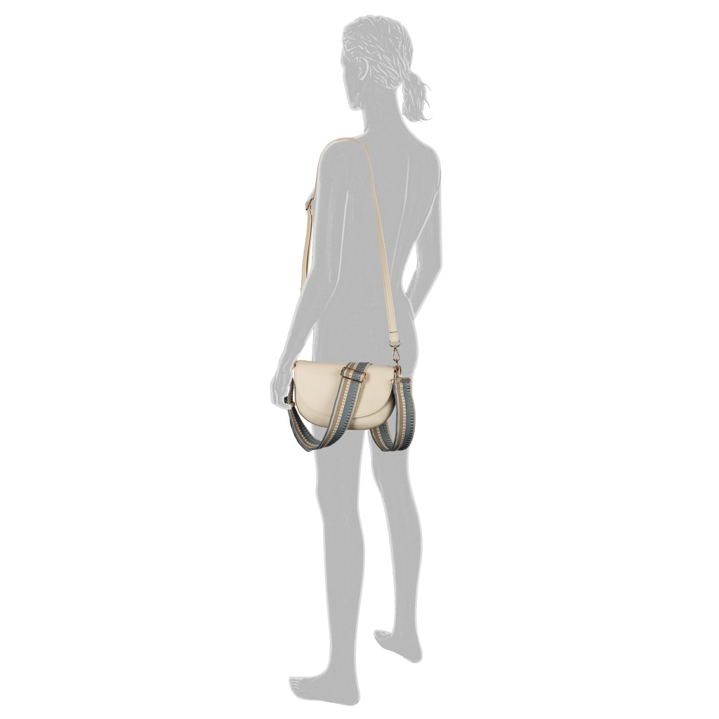 Gabor Satteltasche »Linda Summer« Damen Umhängetasche, Schultertasche mit dezentem Logo