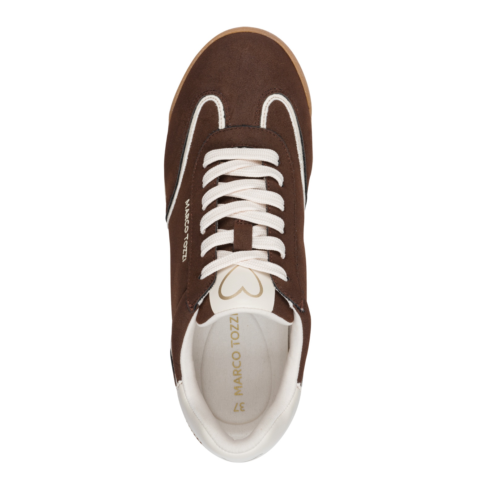 MARCO TOZZI Keilsneaker  Freizeitschuh, Halbschuh, Schnürschuh mit Feel Me-Ausstattung