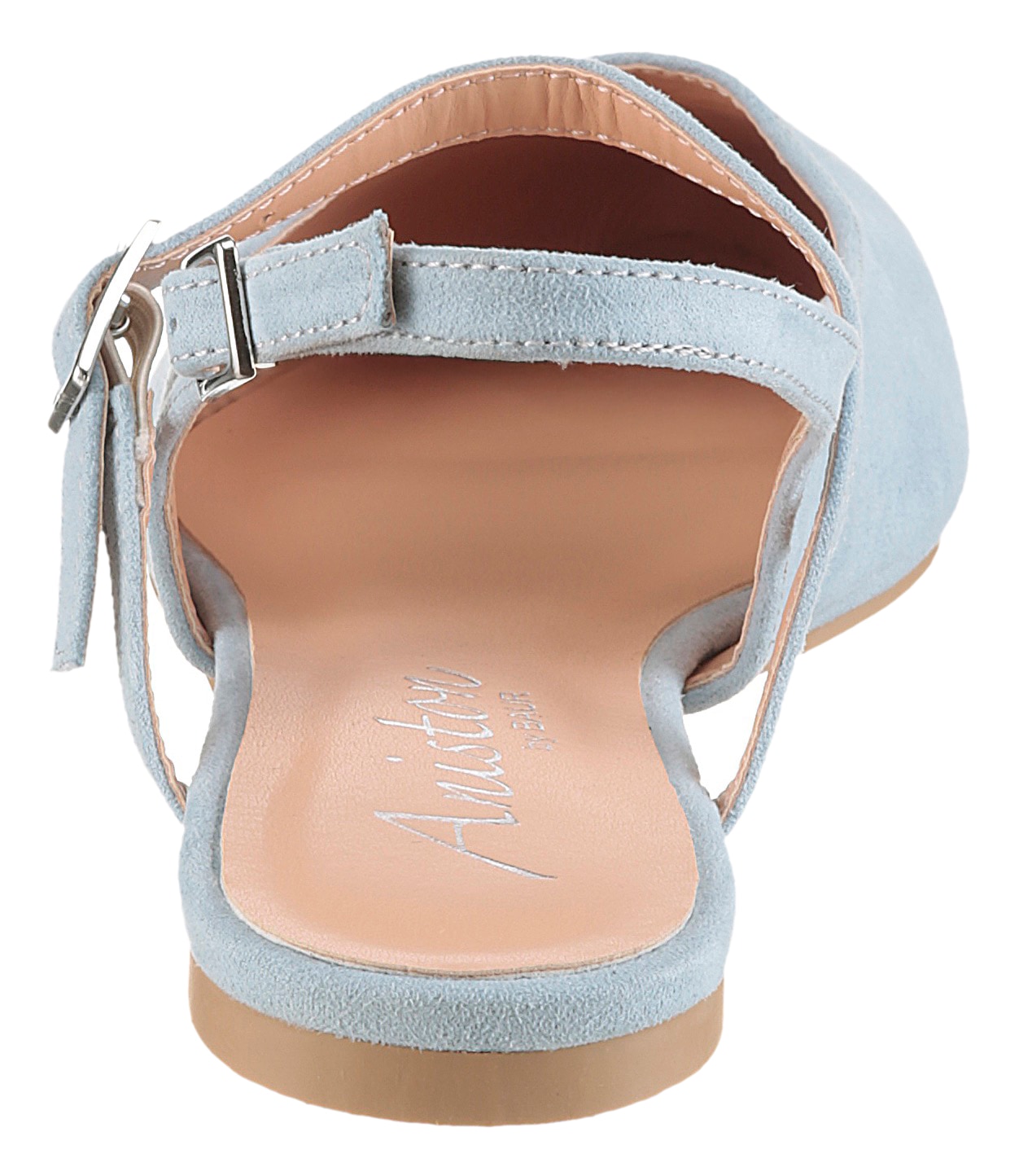 Aniston SHOES Slingpumps  Flat, Sommerschuh, Riemchensandale - schmale Form
