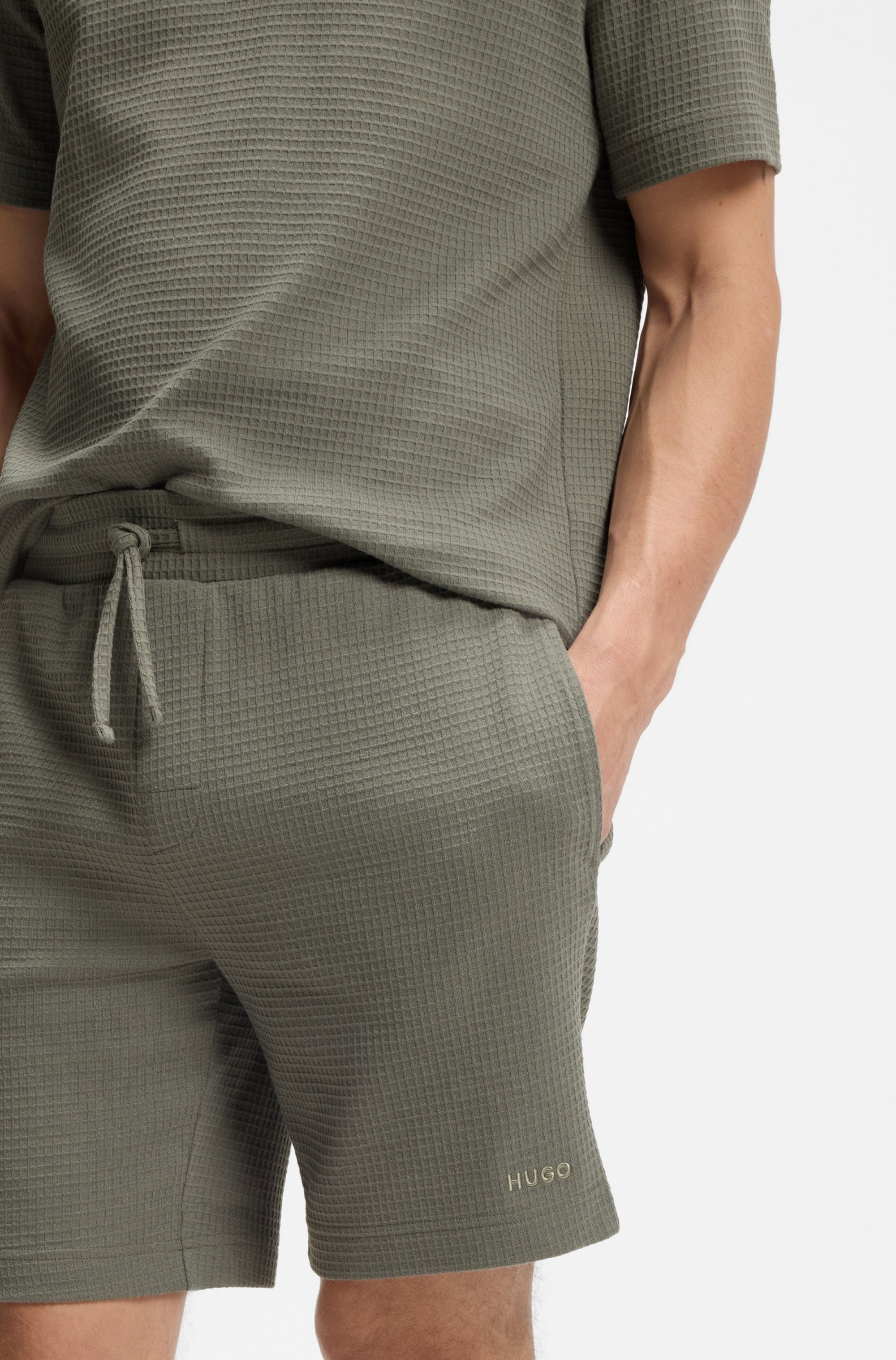HUGO Underwear Pyjamashorts »Austin Short«  mit Tunnelzug