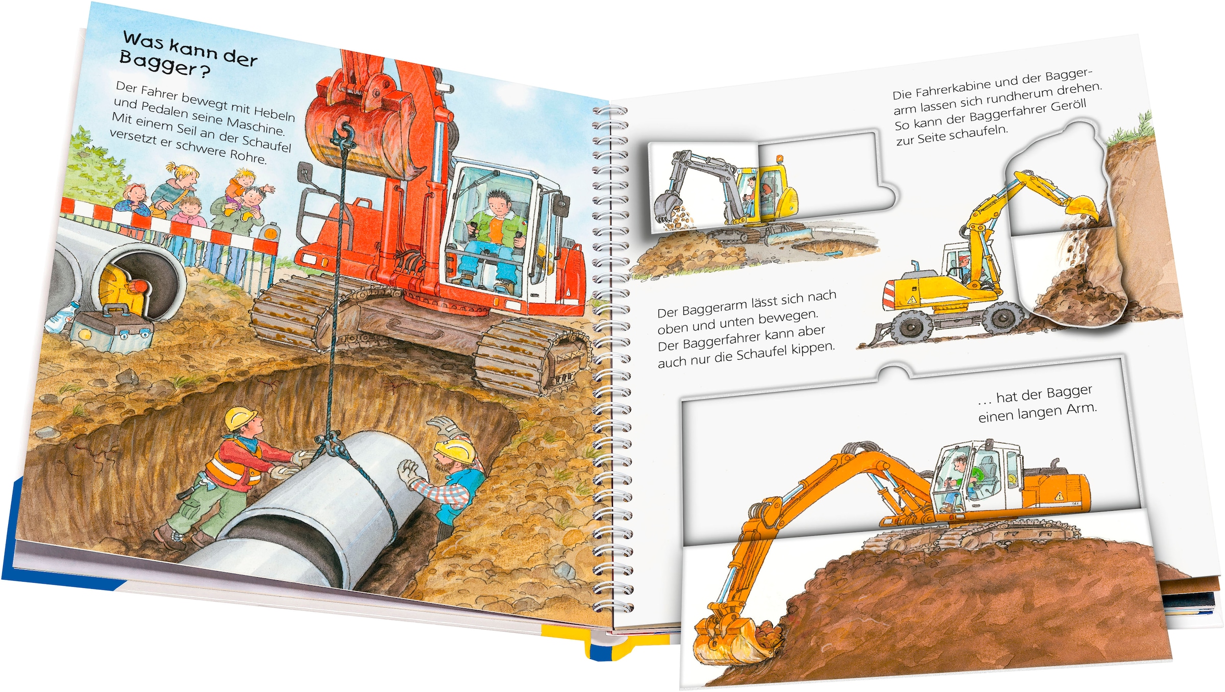 Ravensburger Buch »Wieso? Weshalb? Warum? junior, Band 38: Der Bagger«