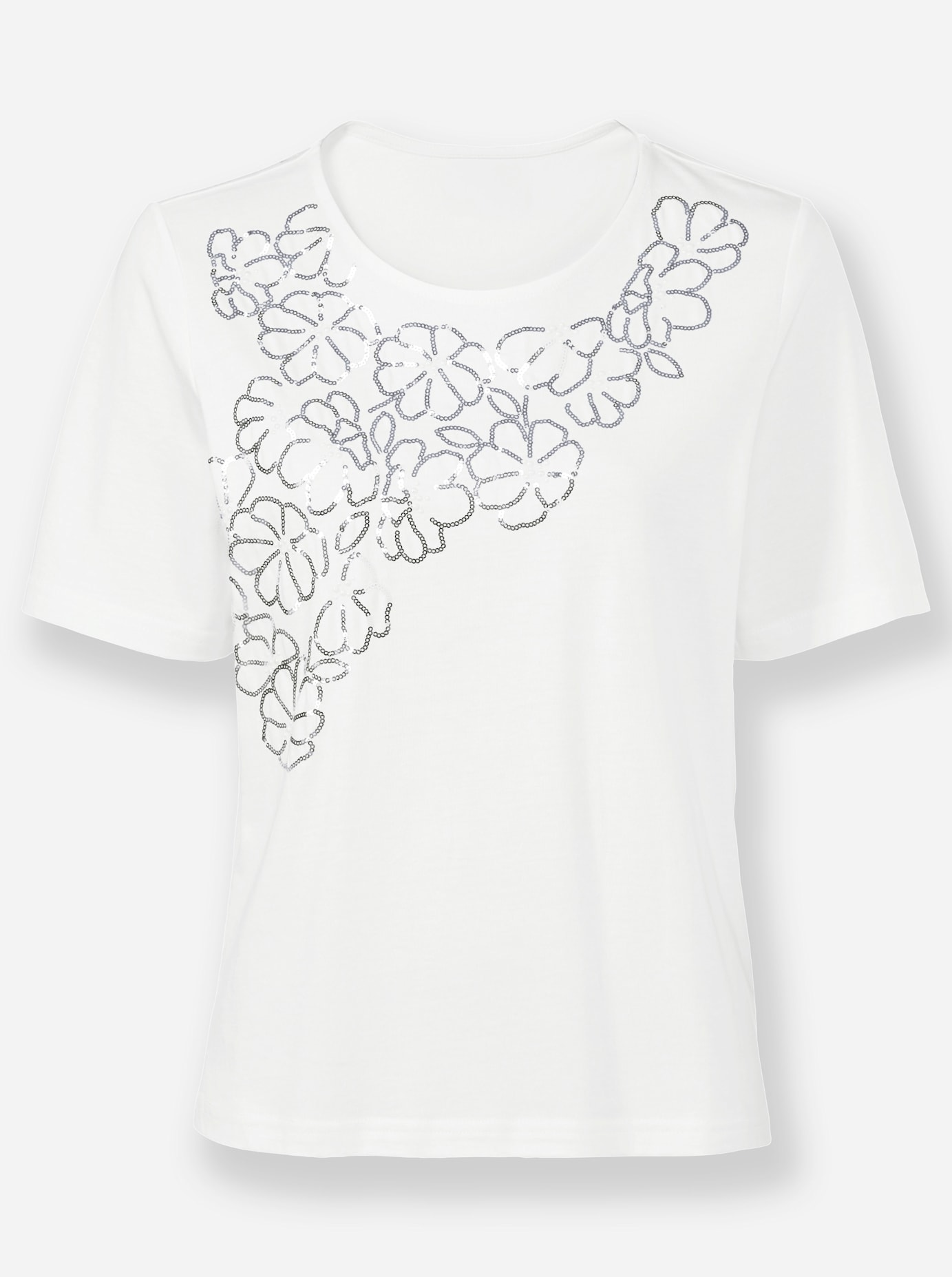 Lady Rundhalsshirt »Kurzarm-Shirt«, (1 tlg.)