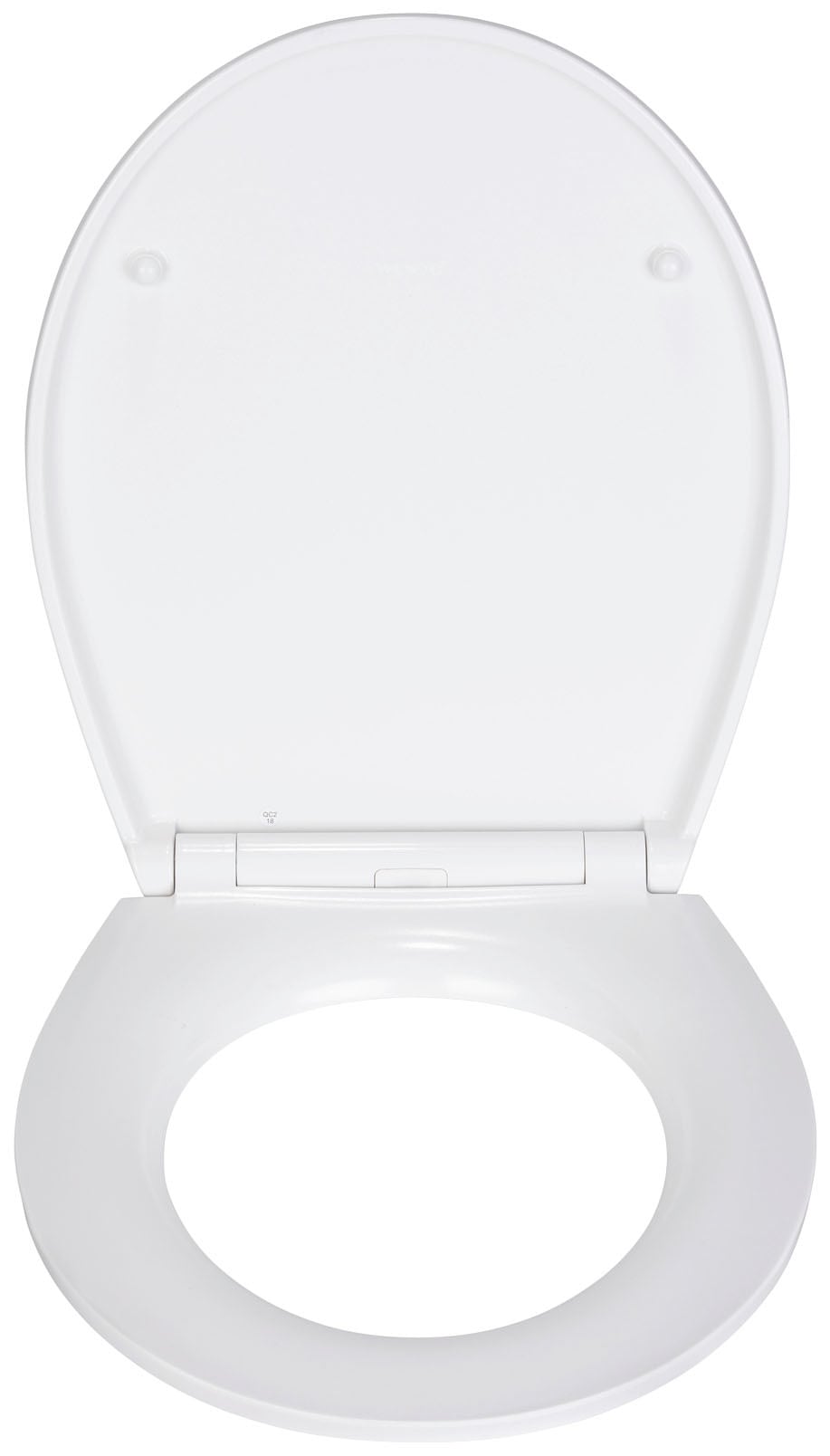 WENKO WC-Sitz »Slate Rock«, mit Relief, aus antibakteriellem Duroplast
