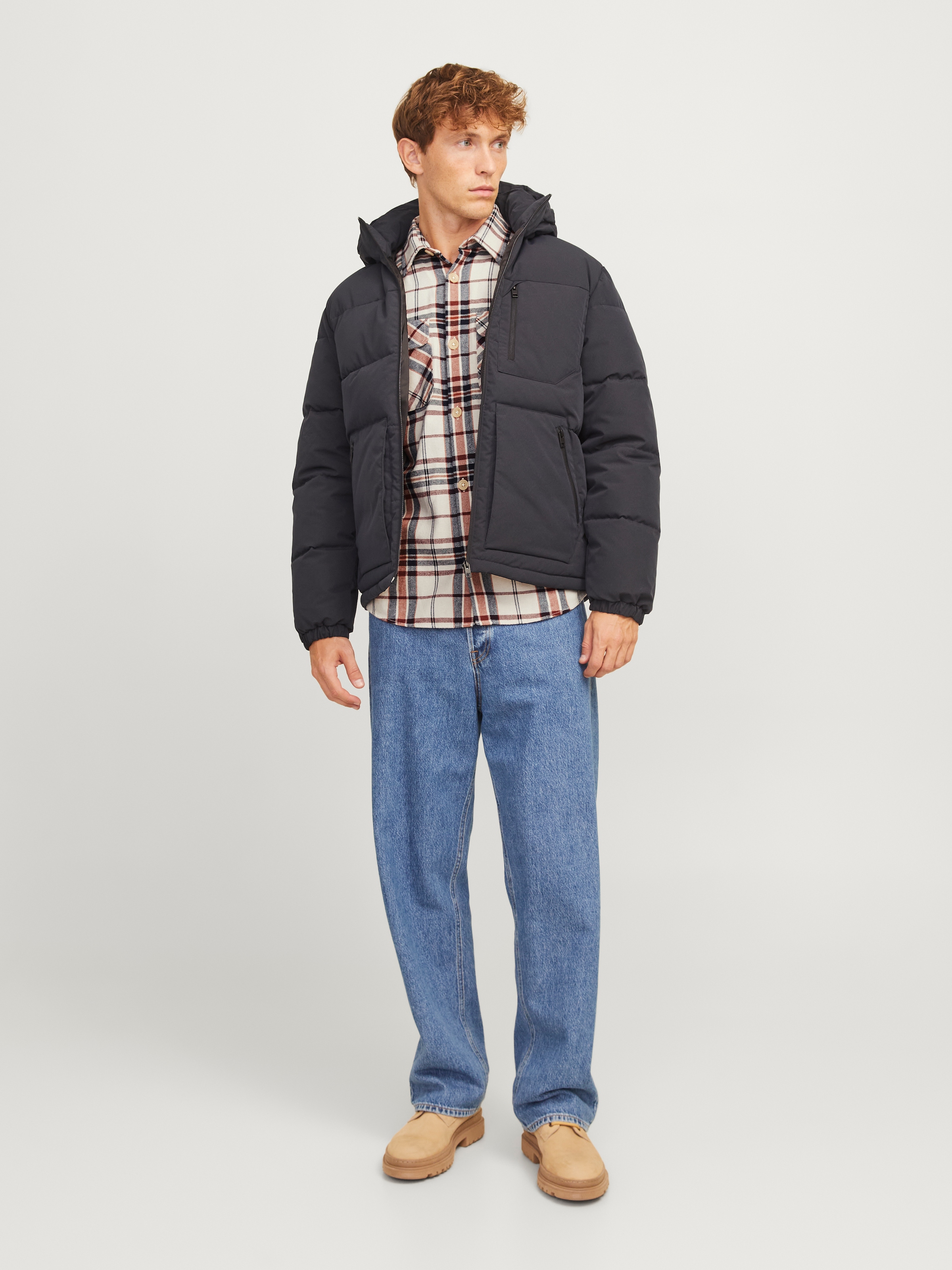 Jack & Jones Langarmhemd »JJEDARREN OVERSHIRT LS NOOS«