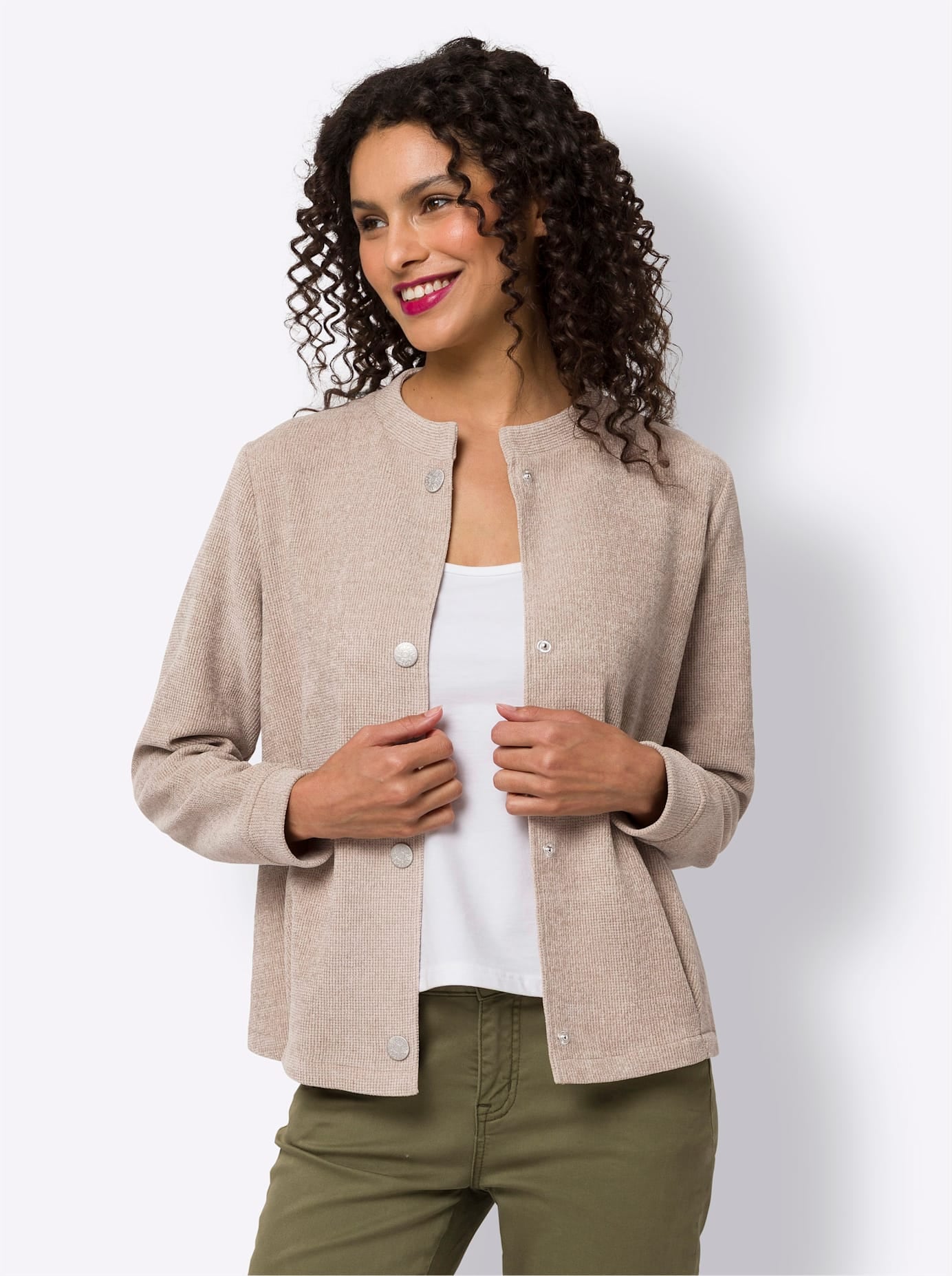 heine Shirtjacke »Shirtjacke«, (1 tlg.)