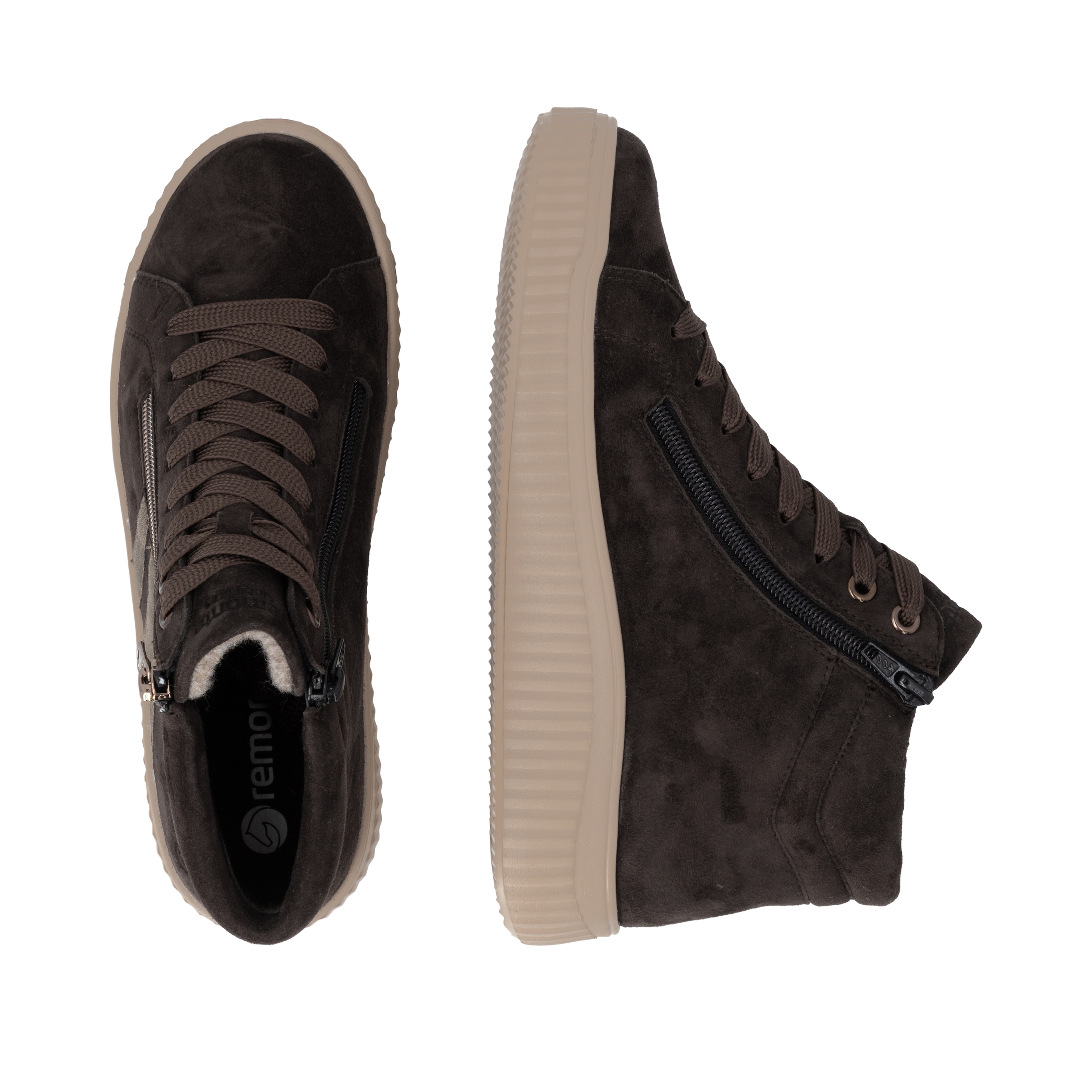 Remonte Winterboots  Sneakerboots, Stiefelette mit Reißverschlüssen, TEX-Membran