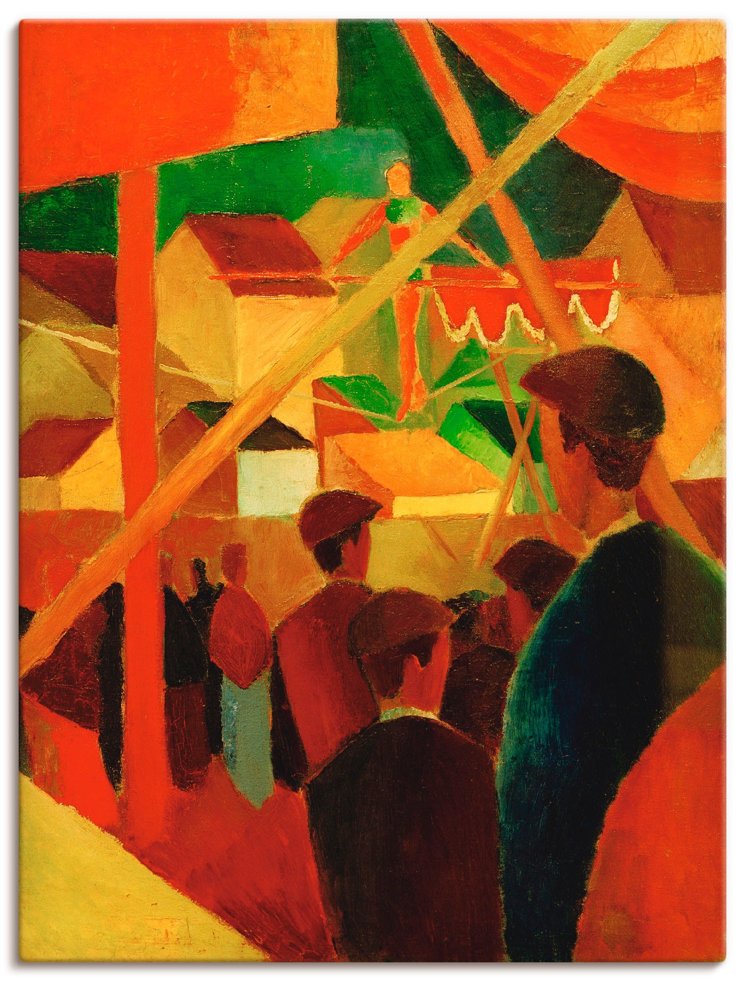 Artland Wandbild »Seiltänzer«, Gruppen & Familien, (1 St.), in vielen Größen & Produktarten -Leinwandbild, Poster, Wandaufkleber / Wandtattoo auch für Badezimmer geeignet