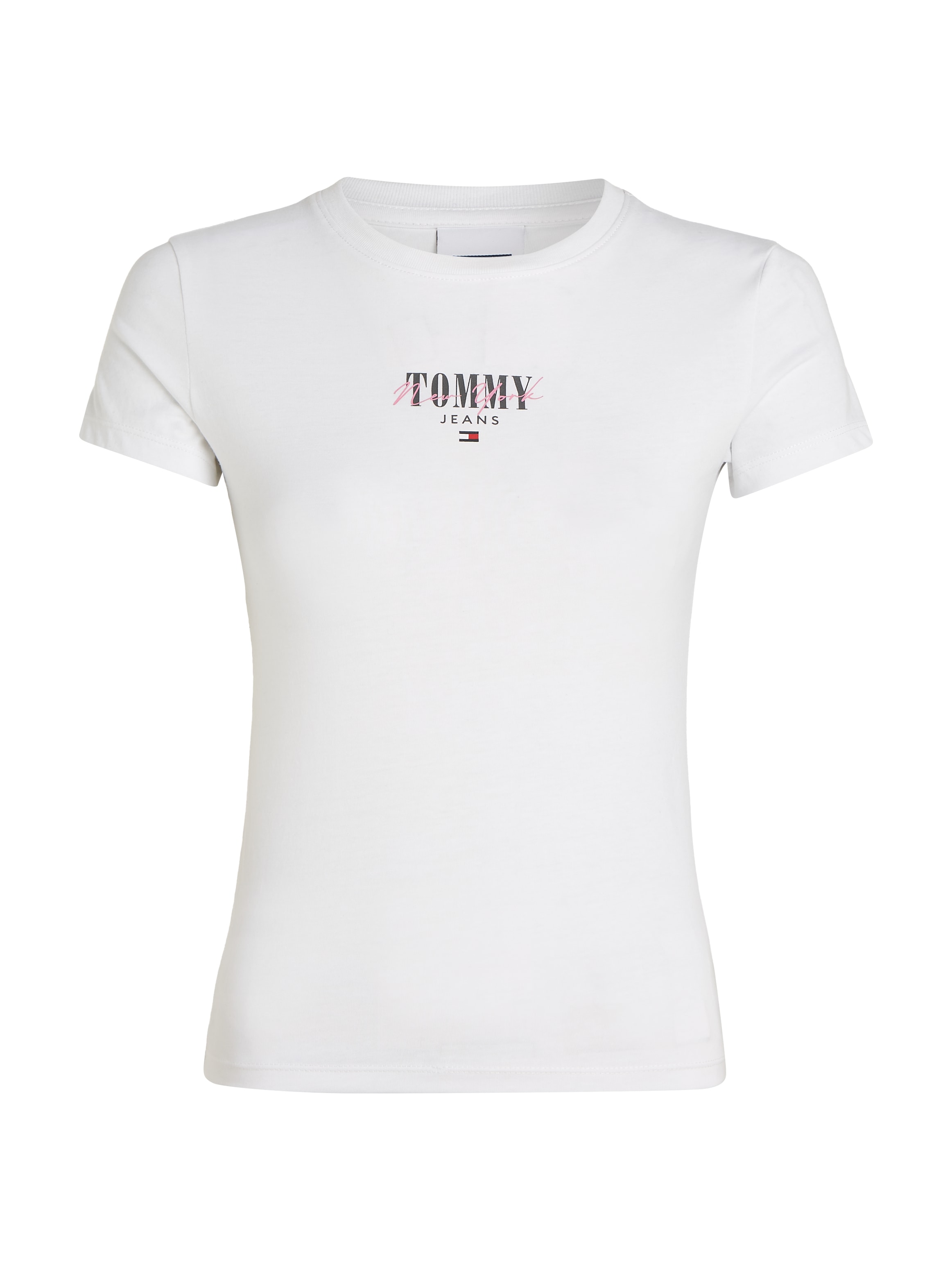 Tommy Jeans Curve T-Shirt »TJW SLIM ESSNTL LOGO 1 TEE EXT«, Große Größen