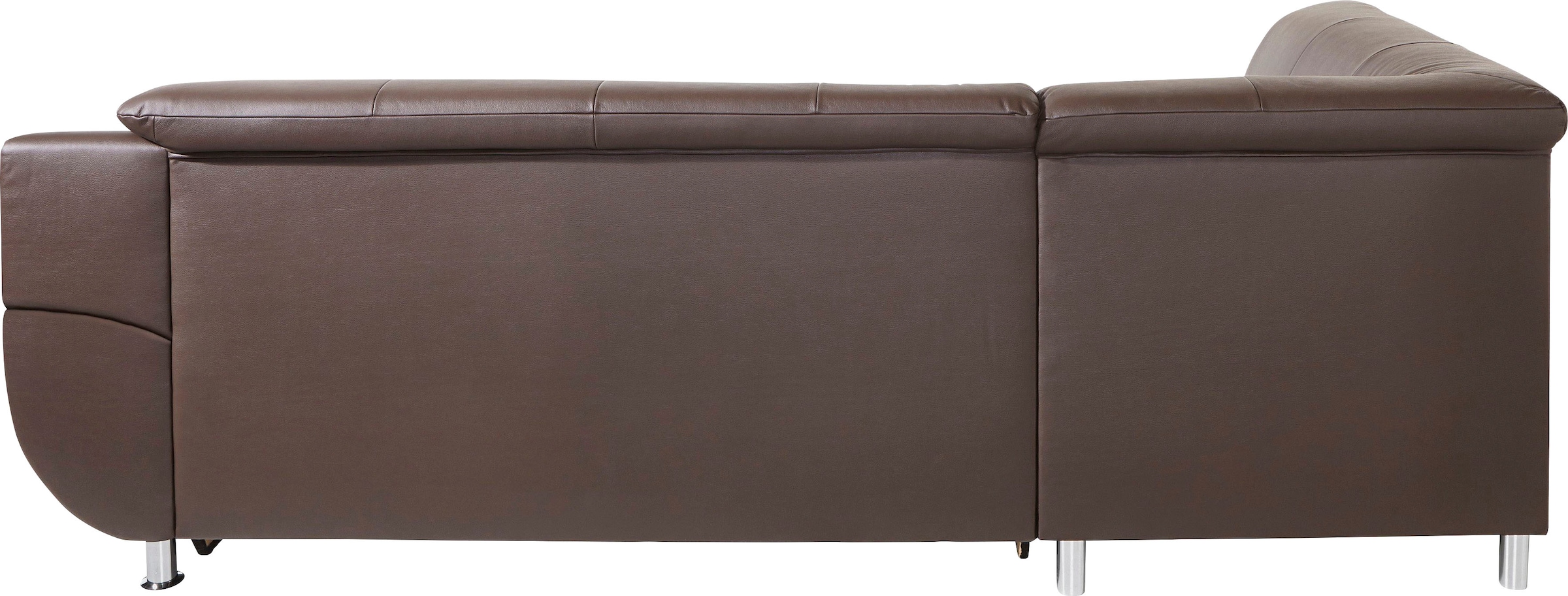 TRENDMANUFAKTUR Ecksofa »Rondo, L-Form«, wahlweise mit Federkern, wahlweise mit Bettfunktion