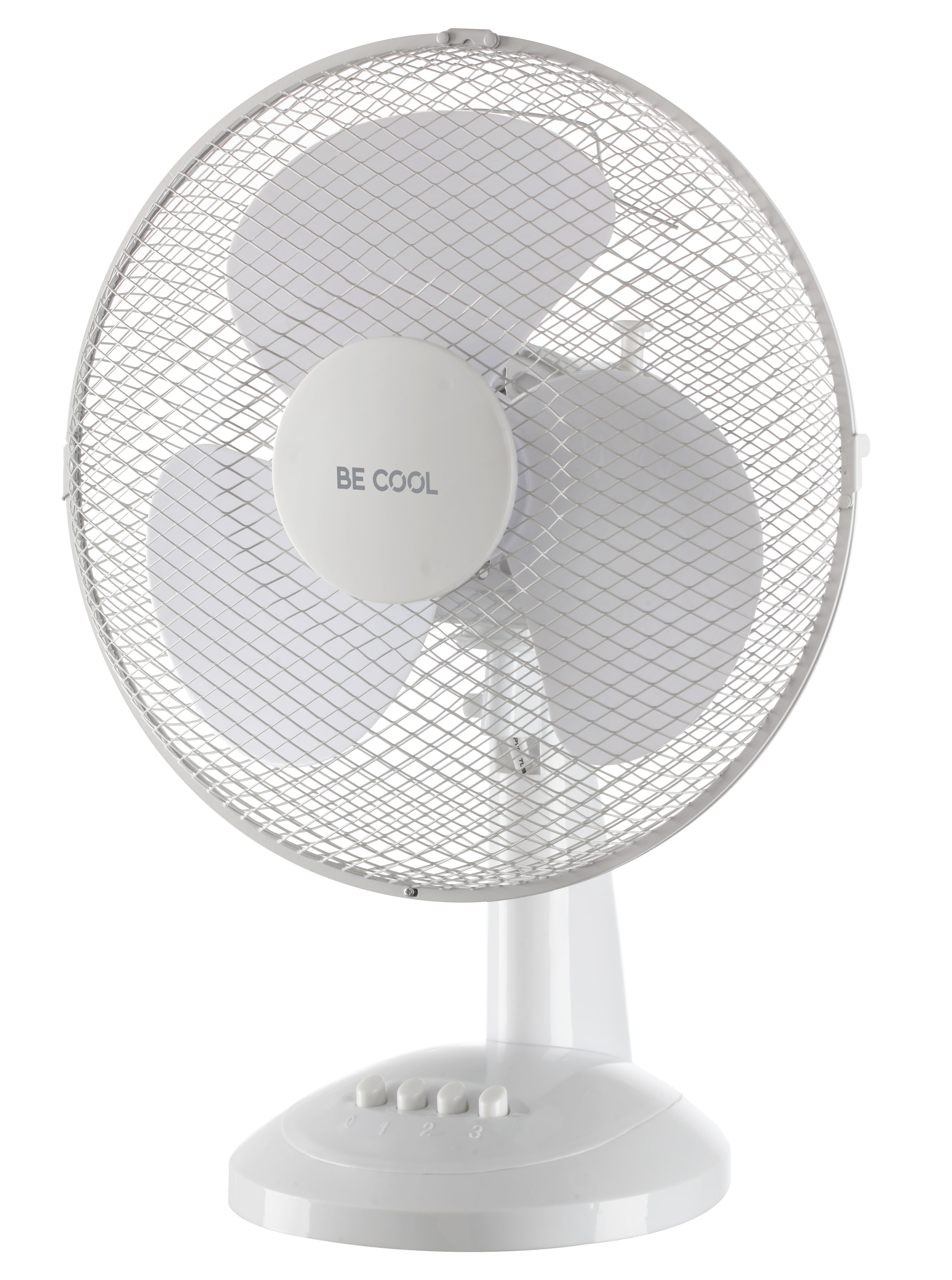 be cool Tischventilator »Tischventilator 30cm BC12TF weiß«, einfache Bedienung