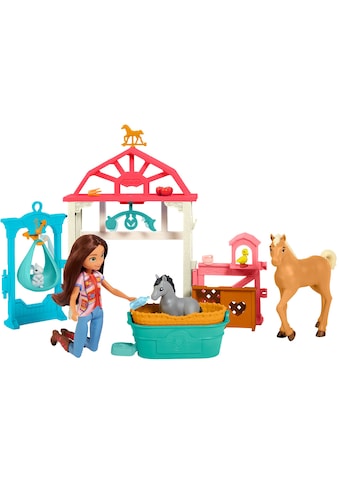 Mattel® Spielwelt »Spirit, Luckys Tierbaby-Pflegestation«, mit Pony & Fohlen kaufen