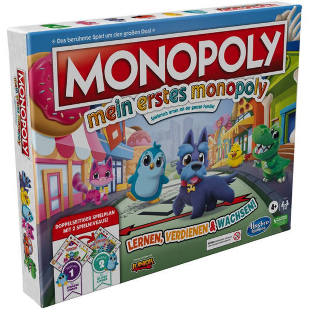 Hasbro Spiel »Mein erstes Monopoly«, Made in Europe
