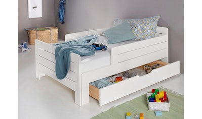 Funktionsbett »"LOTTE " Bestseller! Kinderbett«, Mitwachsend/ ausziehbar 140cm-200cm,...