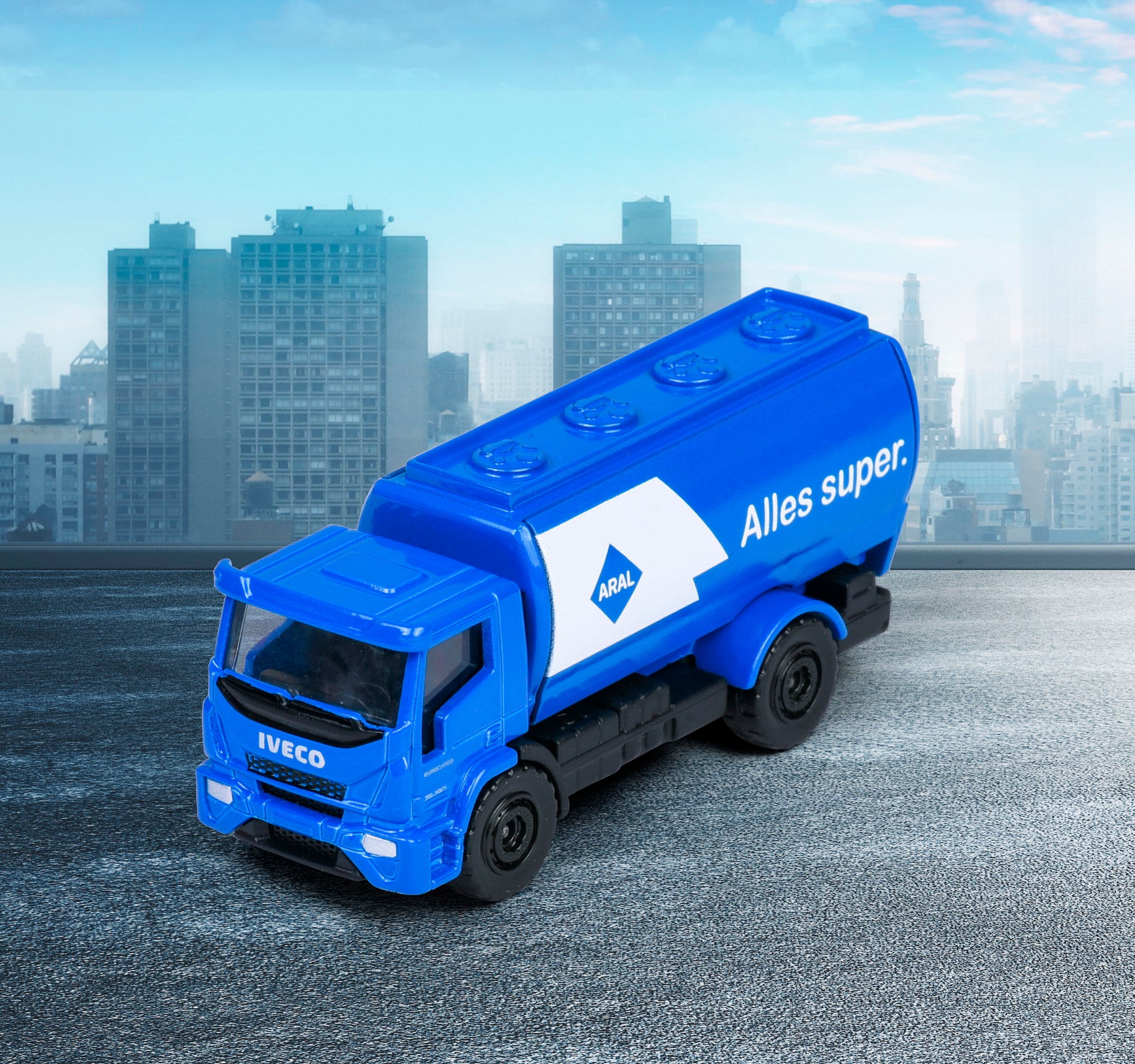 majORETTE Spiel-Gebäude »Petrol Station Aral« inklusive 1 Fahrzeug