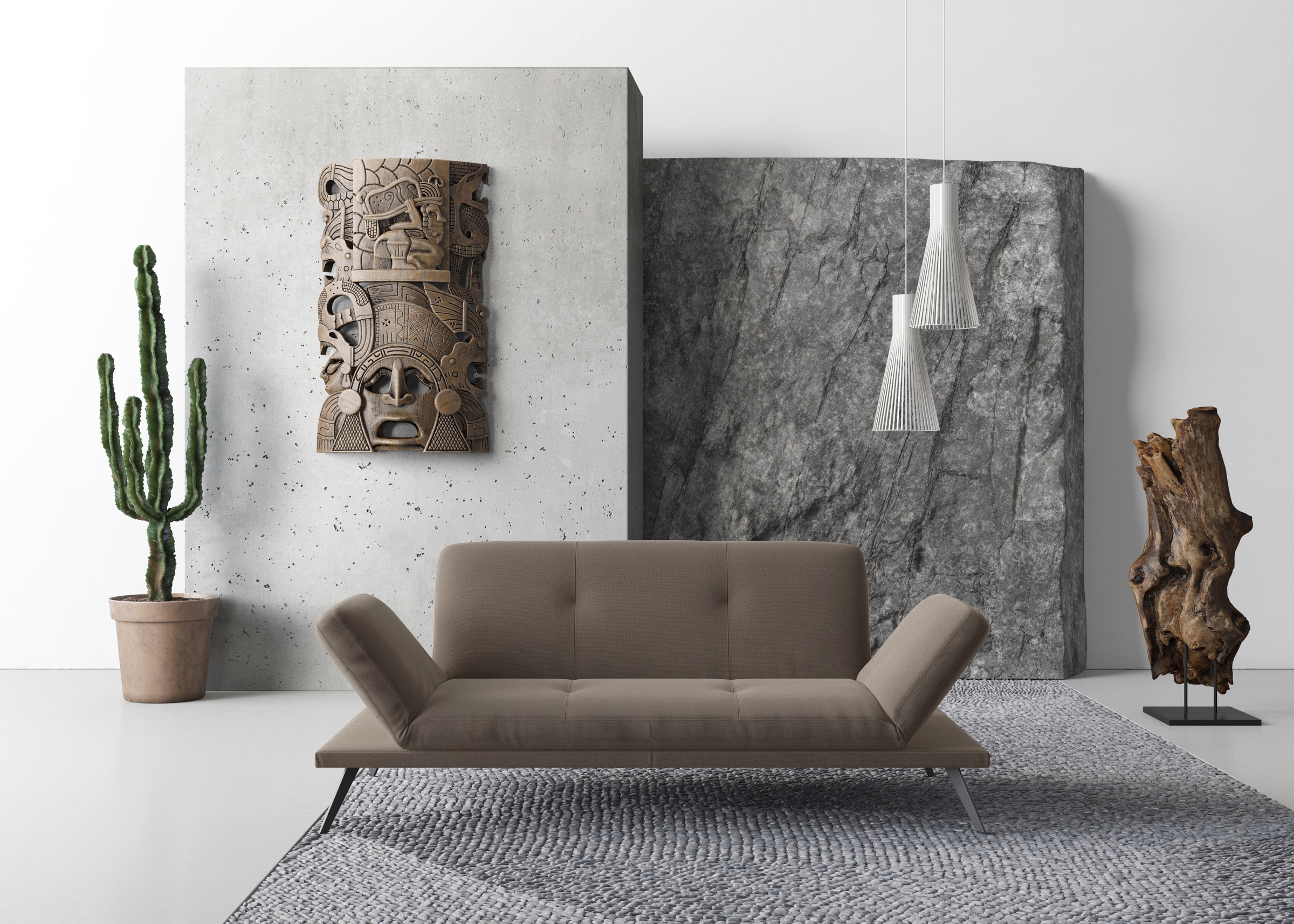 machalke® 3-Sitzer »butterfly«