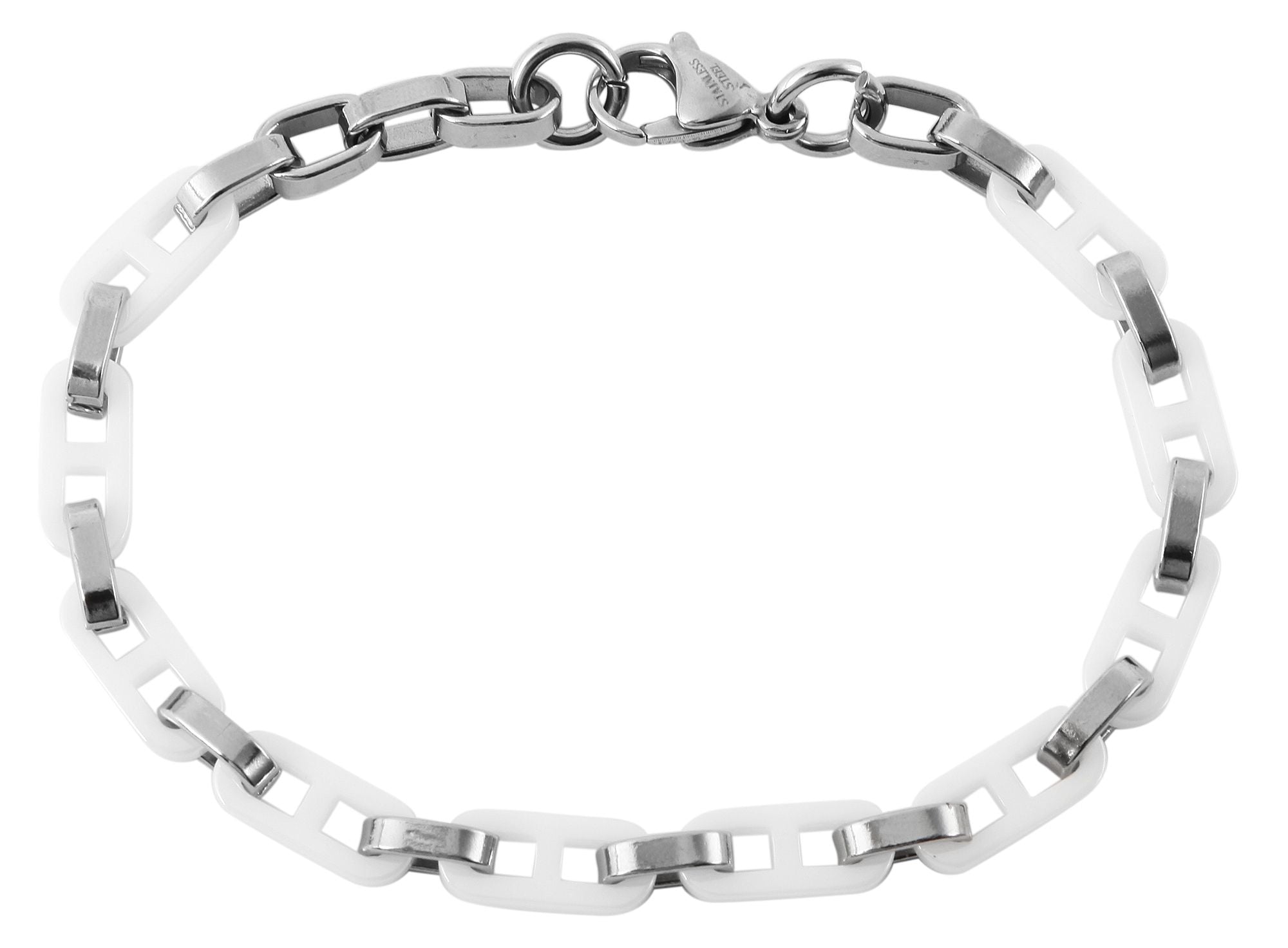 Adelia´s Armband »Damen Armband aus Edelstahl 21 cm«