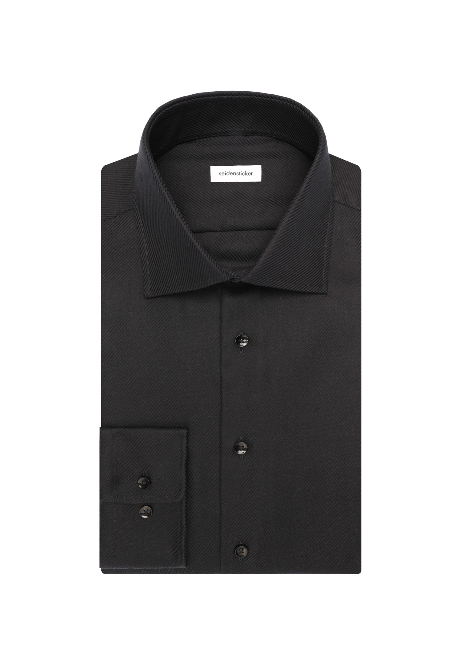 seidensticker Businesshemd »Schwarze Rose« Slim 1/1 Kentkragen Uni