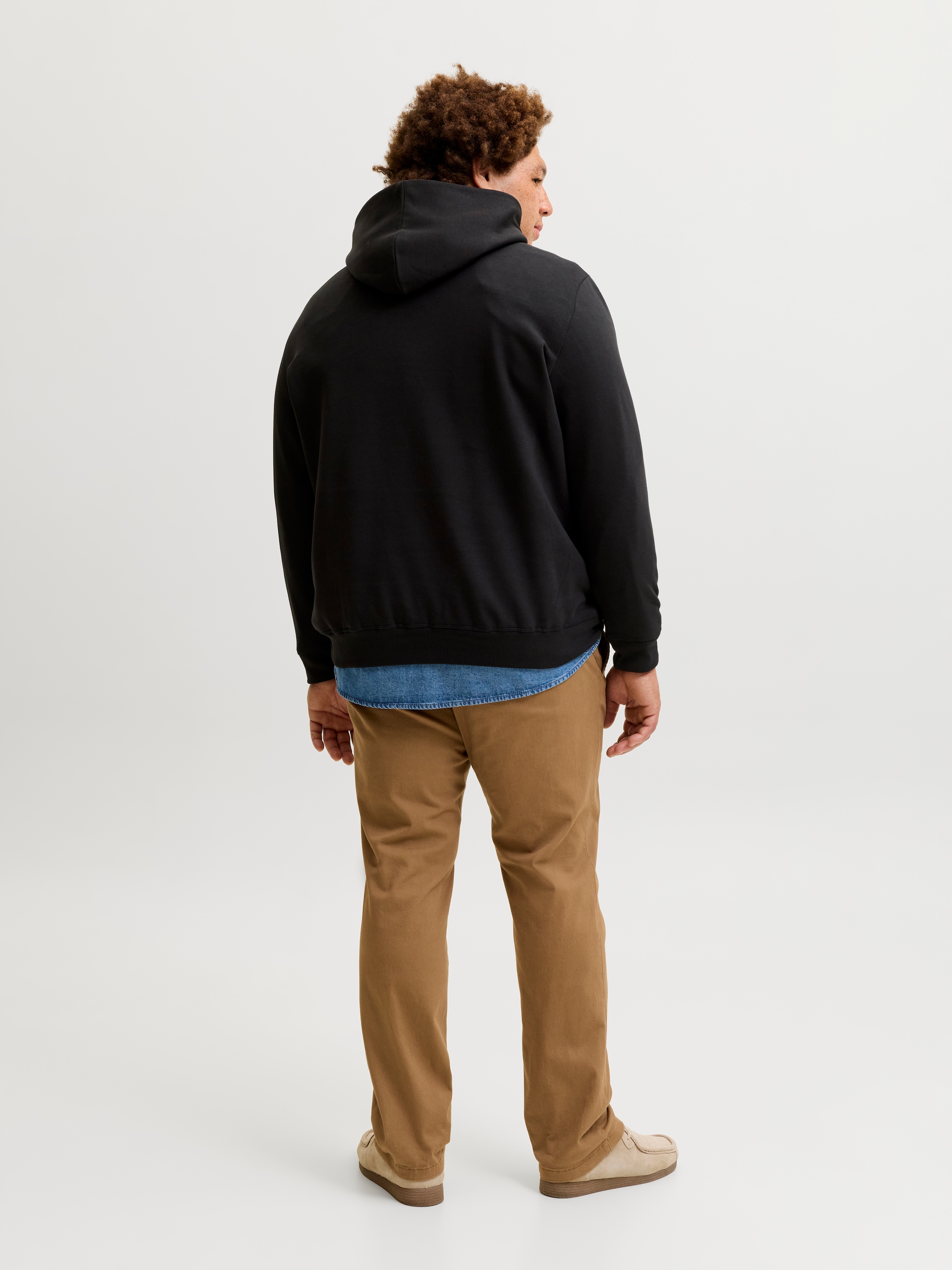 Jack & Jones PlusSize Kapuzensweatshirt »JORFREDERIKSBERG GRAPHIC BOX SWEAT H PLS«, Baumwollmischung, regular fit
