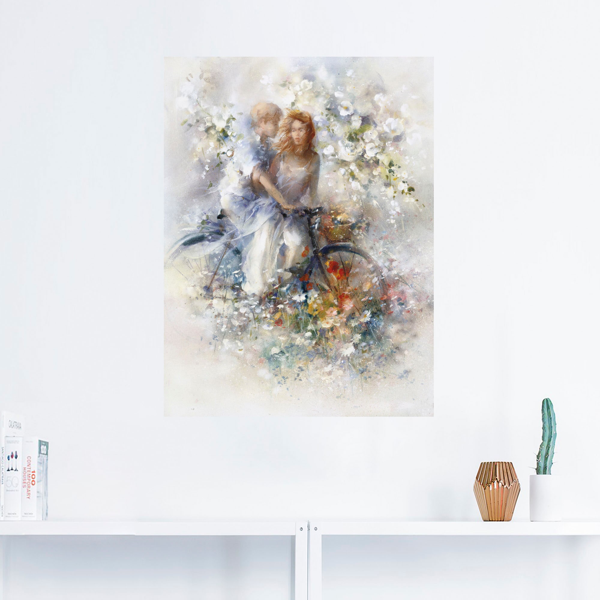 Artland Wandbild »Frühling II«, Paar, (1 St.), als Leinwandbild, Poster, Wandaufkleber in verschied. Größen