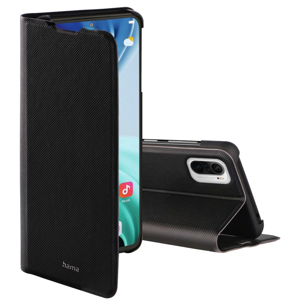 Hama Smartphone-Hülle »Booklet Tasche Slim Pro für Xiaomi Mi 11i Schwarz Smartphone Hülle«