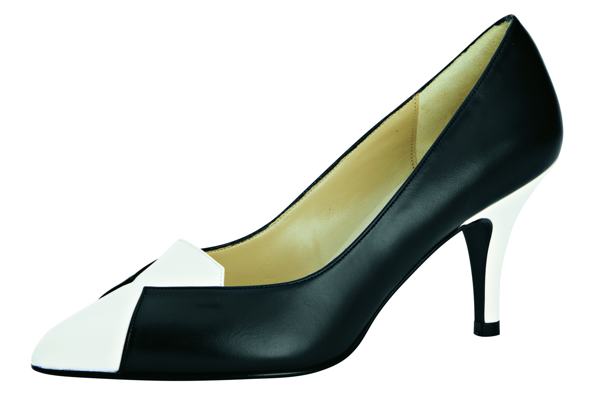 Pumps im angesagten Materialmix