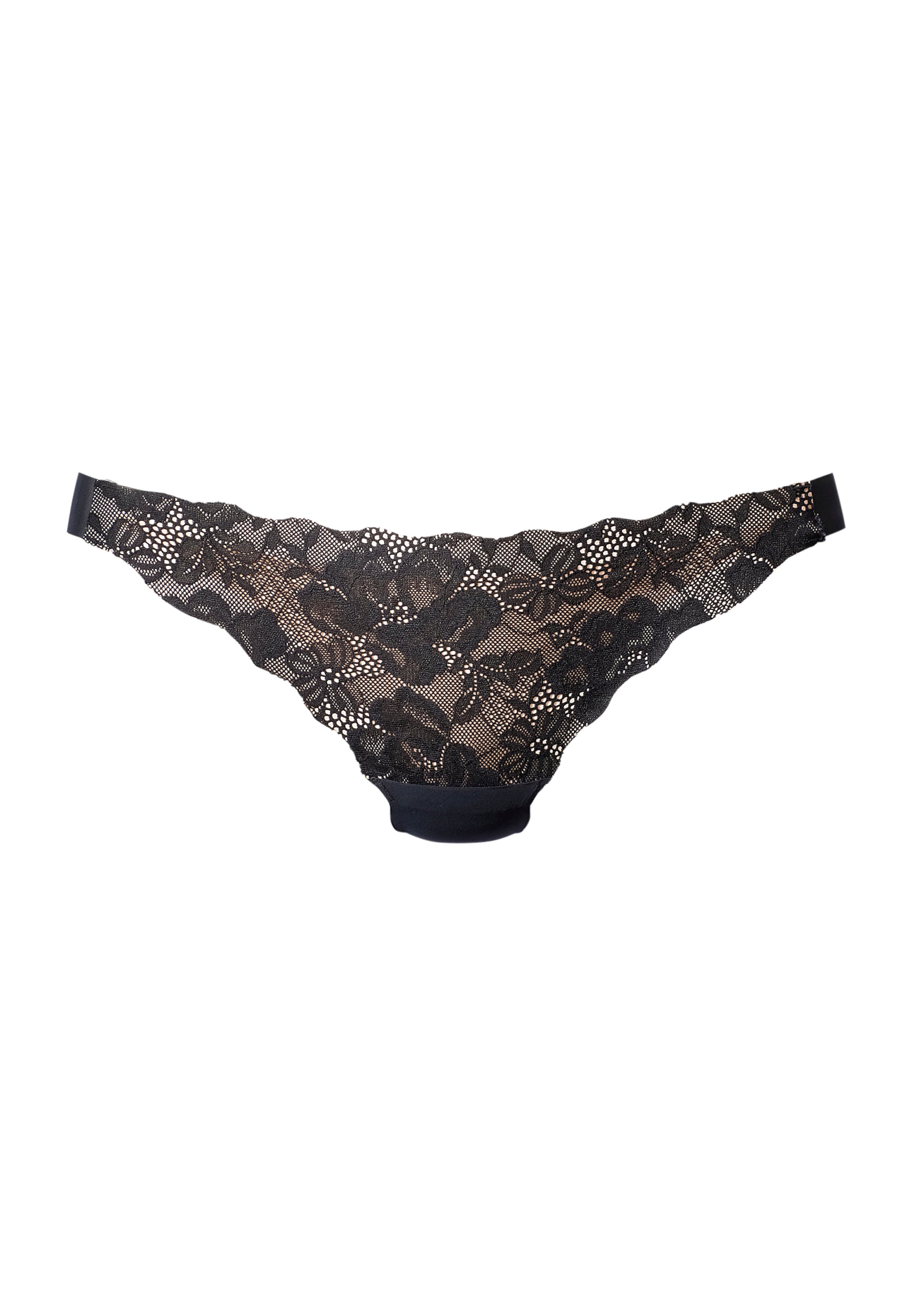 Nuance by Lascana String mit extra flachen Kanten aus feiner, seamless Spitze
