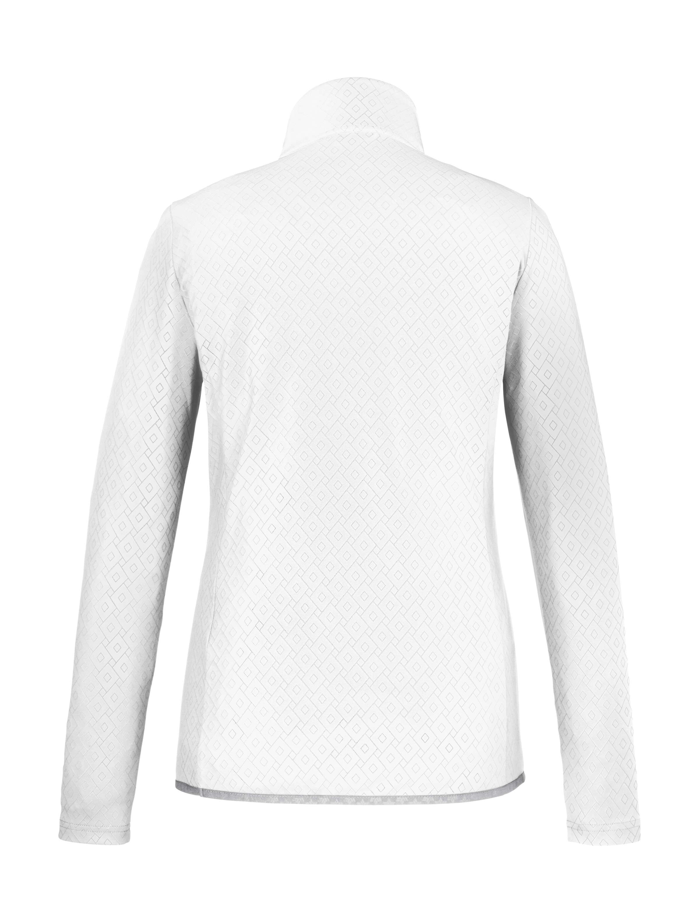 Killtec Langarmshirt »KSW 321 WMN LS SHRT«, Elastisches Damen Powerstretchshirt mit Stehkragen und Kinnschutz