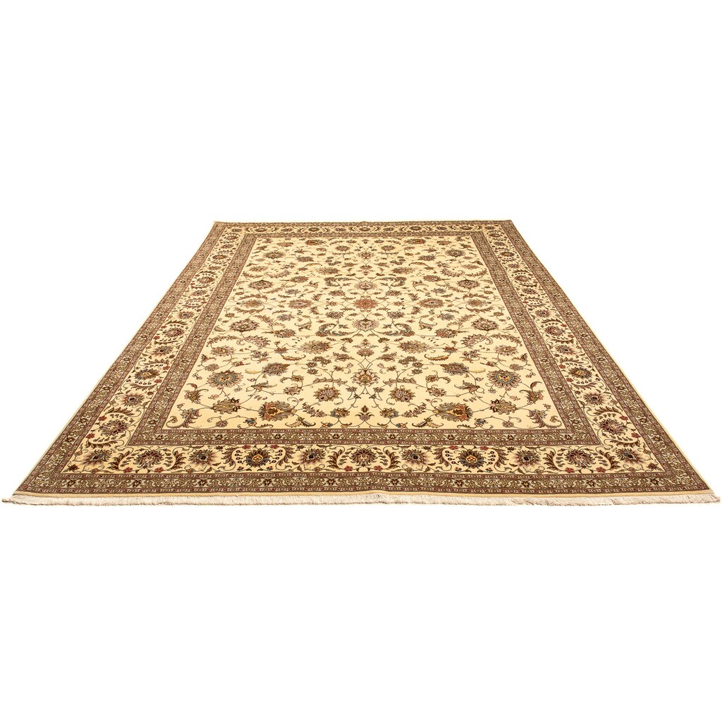 morgenland Orientteppich »Perser - Täbriz - Royal - 357 x 258 cm - beige«, rechteckig