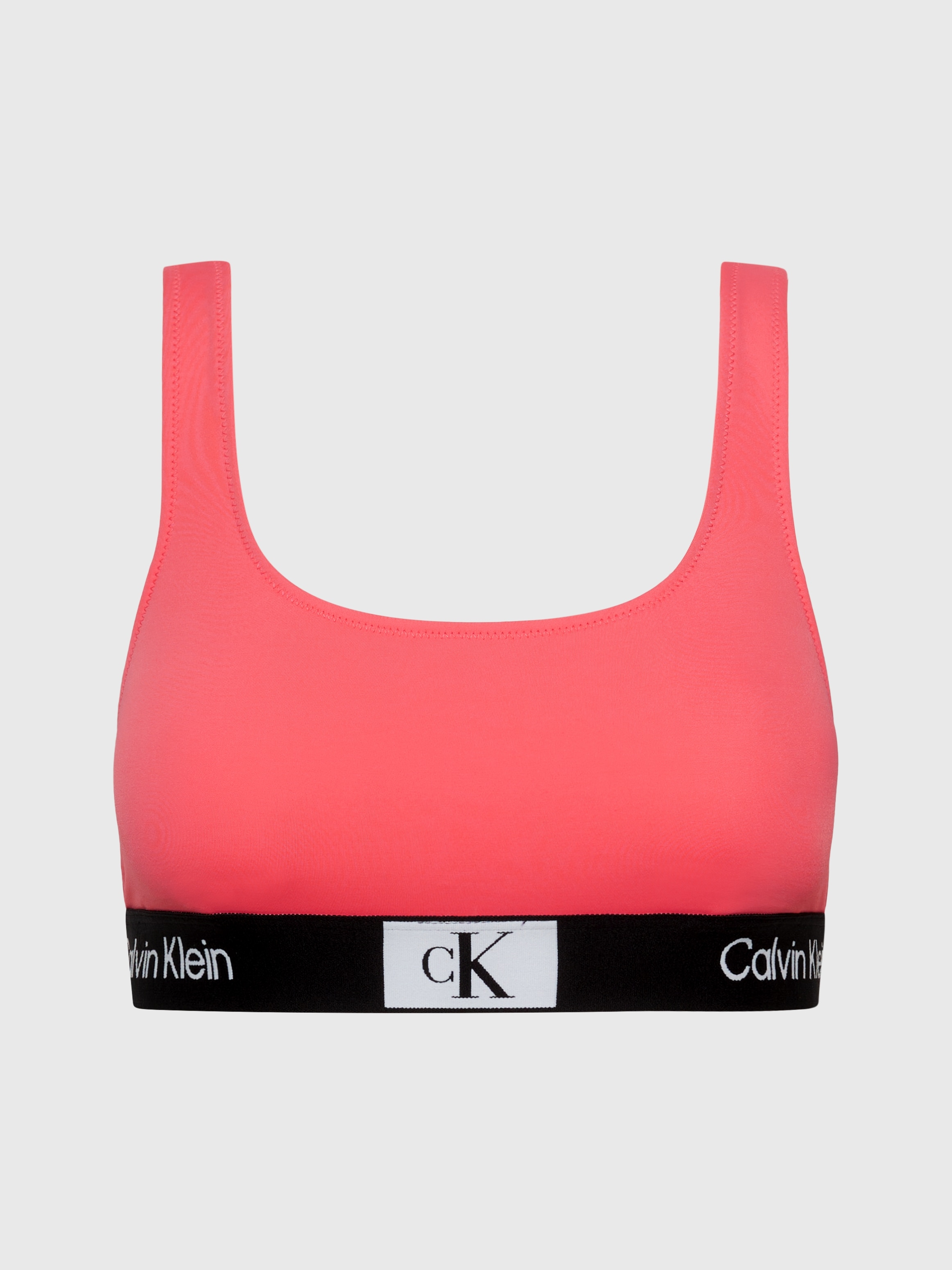 Calvin Klein Swimwear Bandeau-Bikini-Top »BRALETTE-RP«, mit Logodruck auf dem Unterband