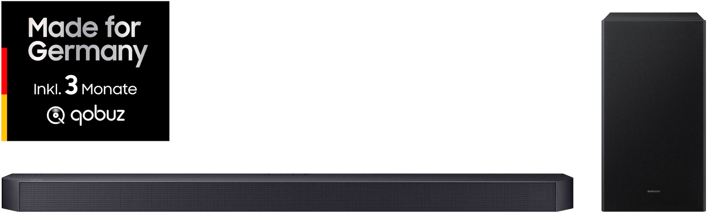 Samsung Soundbar »HW-Q610GF Q-Soundbar«, 3.1.2-Kanal Surround System, Dolby Atmos I DTS:X, Adaptive Sound