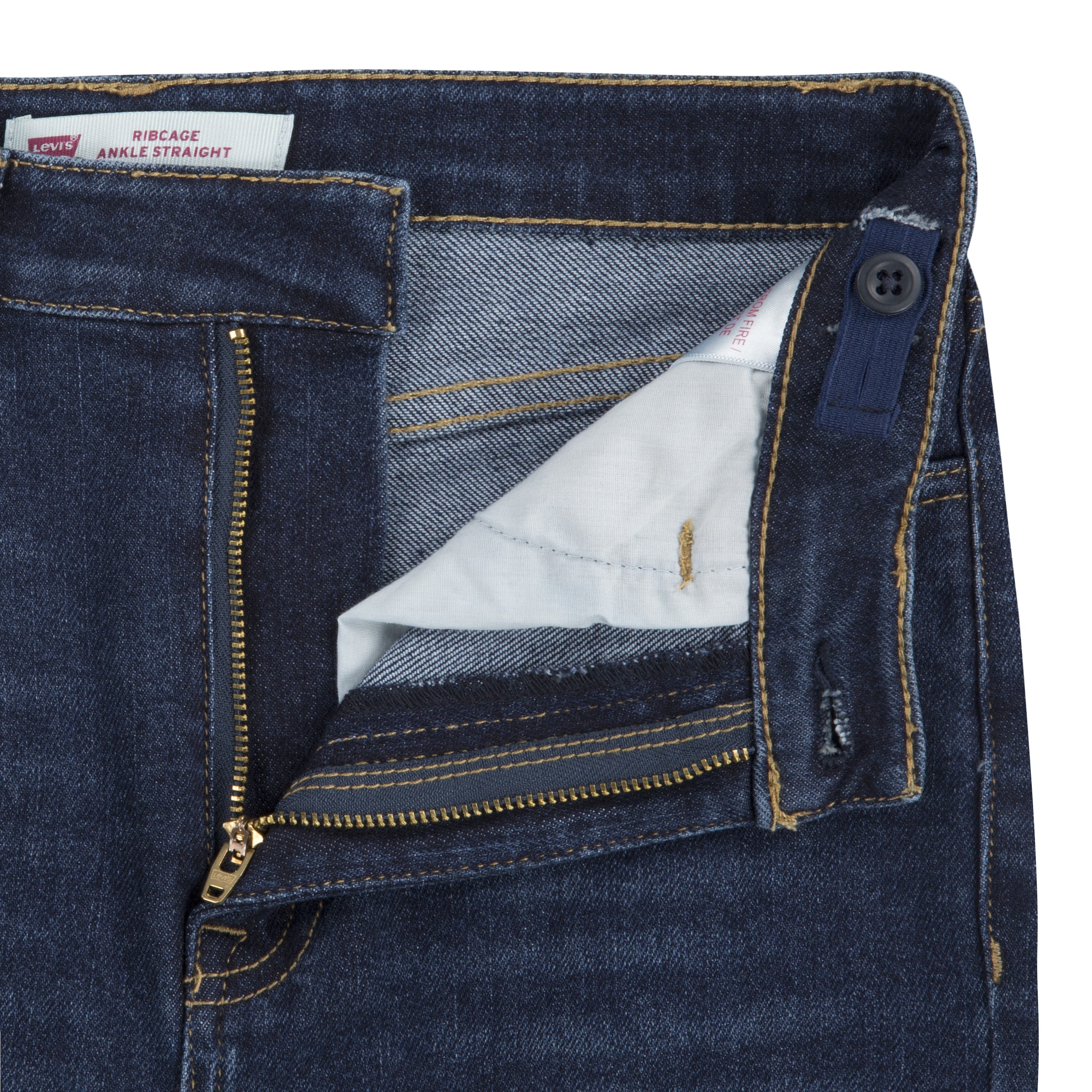 Levi's® Kids Weite Jeans »LVG RIBCAGE STRAIGHT«, Straight Fit, for GIRLS