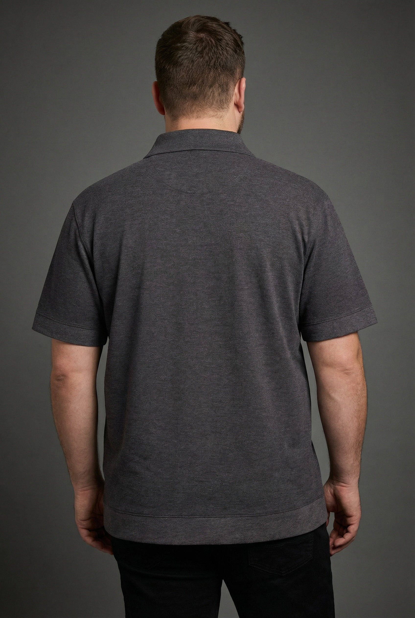 Man's World Plus Poloshirt »auch in Grosse Größen bis Gr. 7XL Bauch-Fit« Regular Fit Passform, Kurzarm, unifarben, aus Piqué-Material